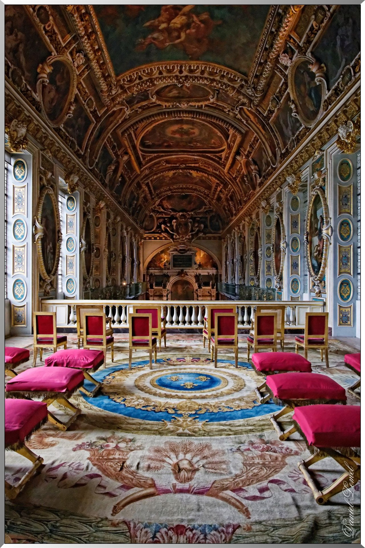 Plafond de la chapelle de la Trinité