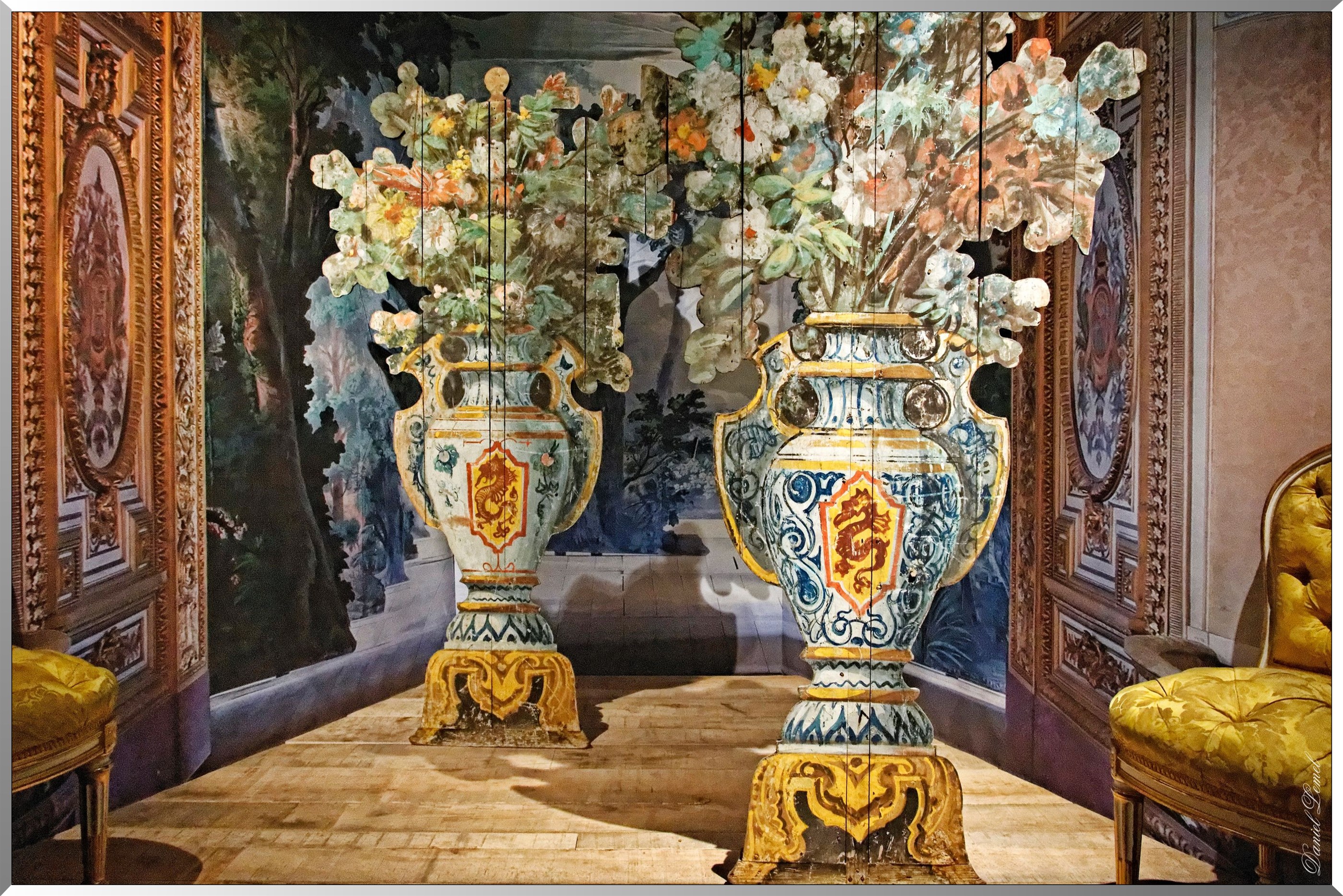 Vases trompe oeil