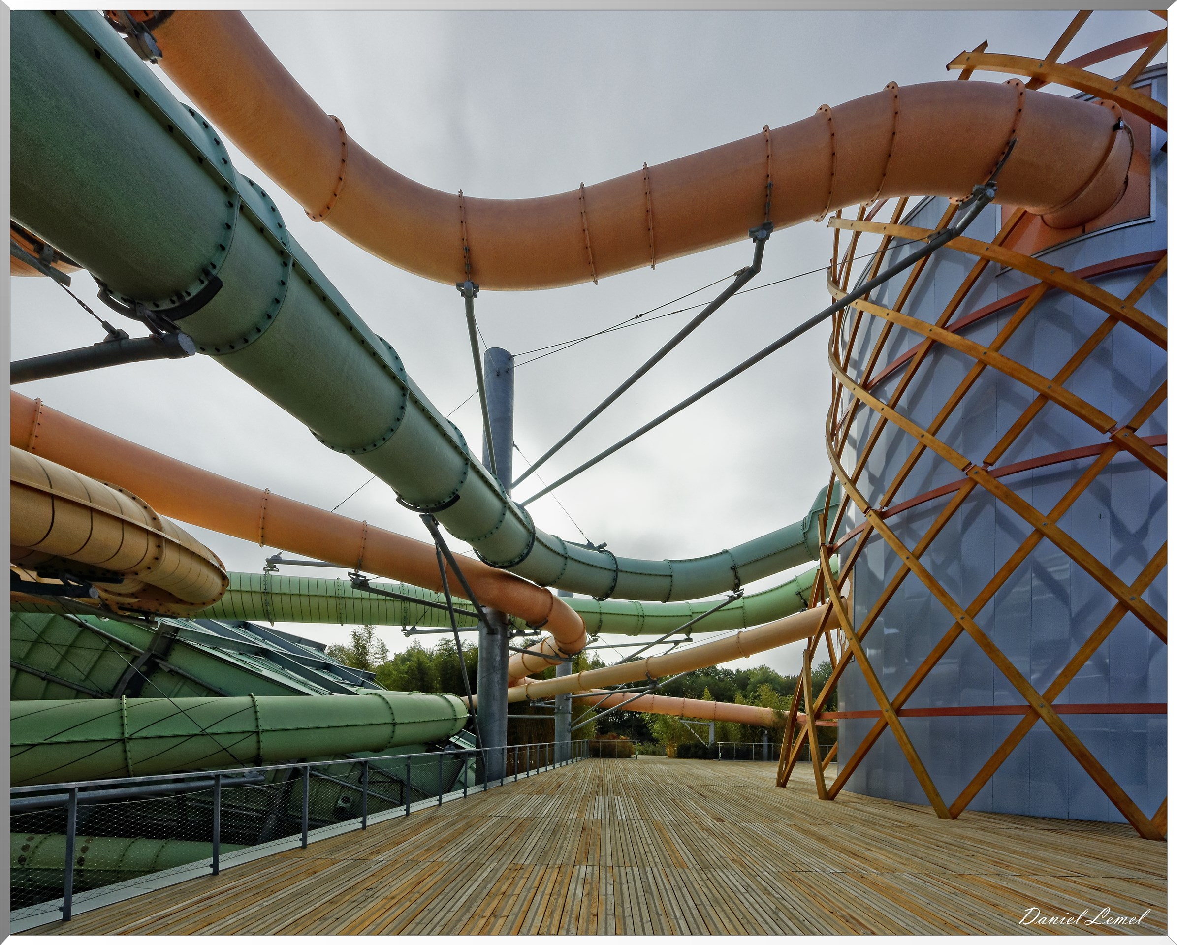 Toboggans de l'Aqualagon