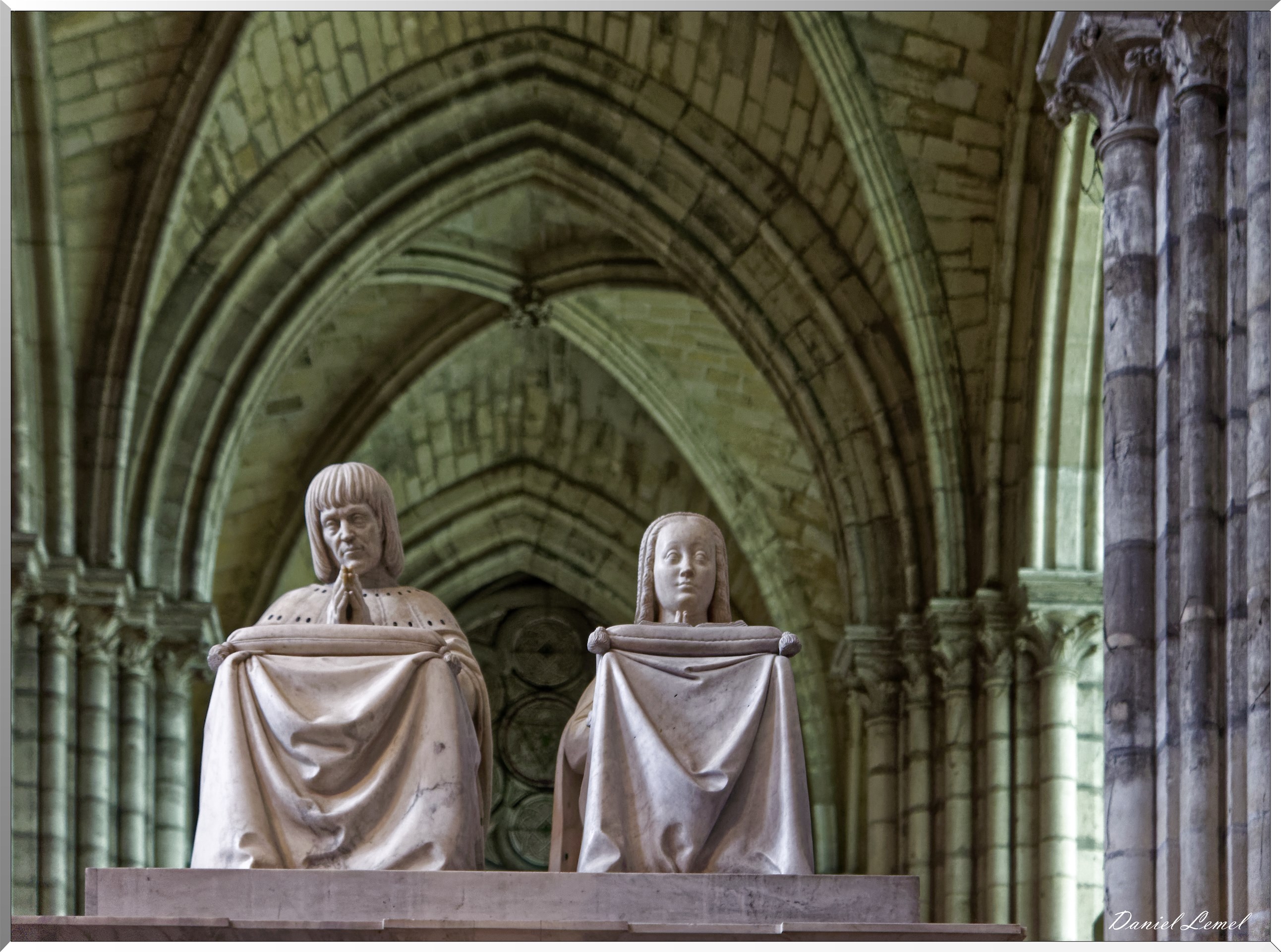 Statues en orants - Monument funéraire de Louis XII et d'Anne de Bretagne