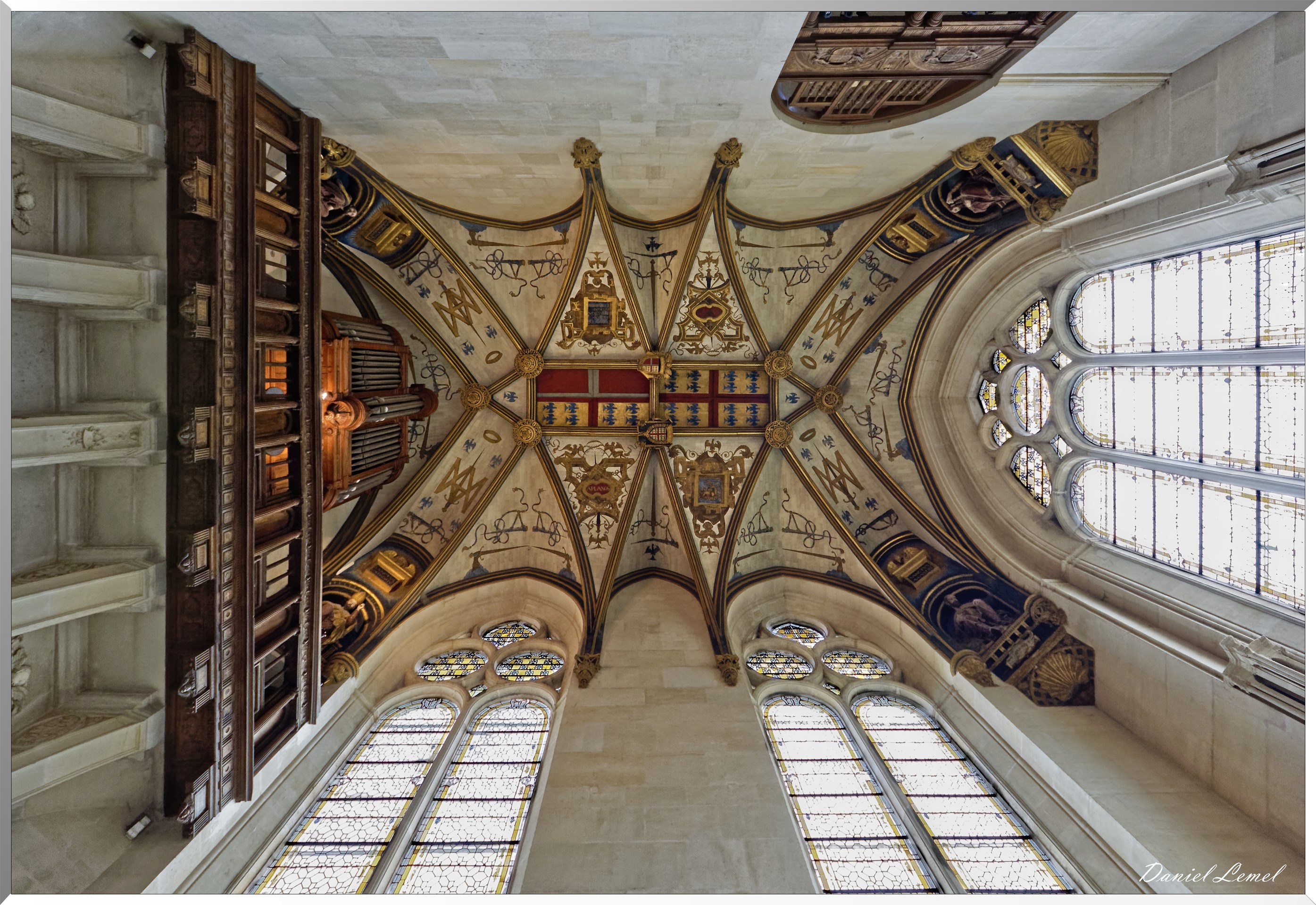 Voûte de la chapelle