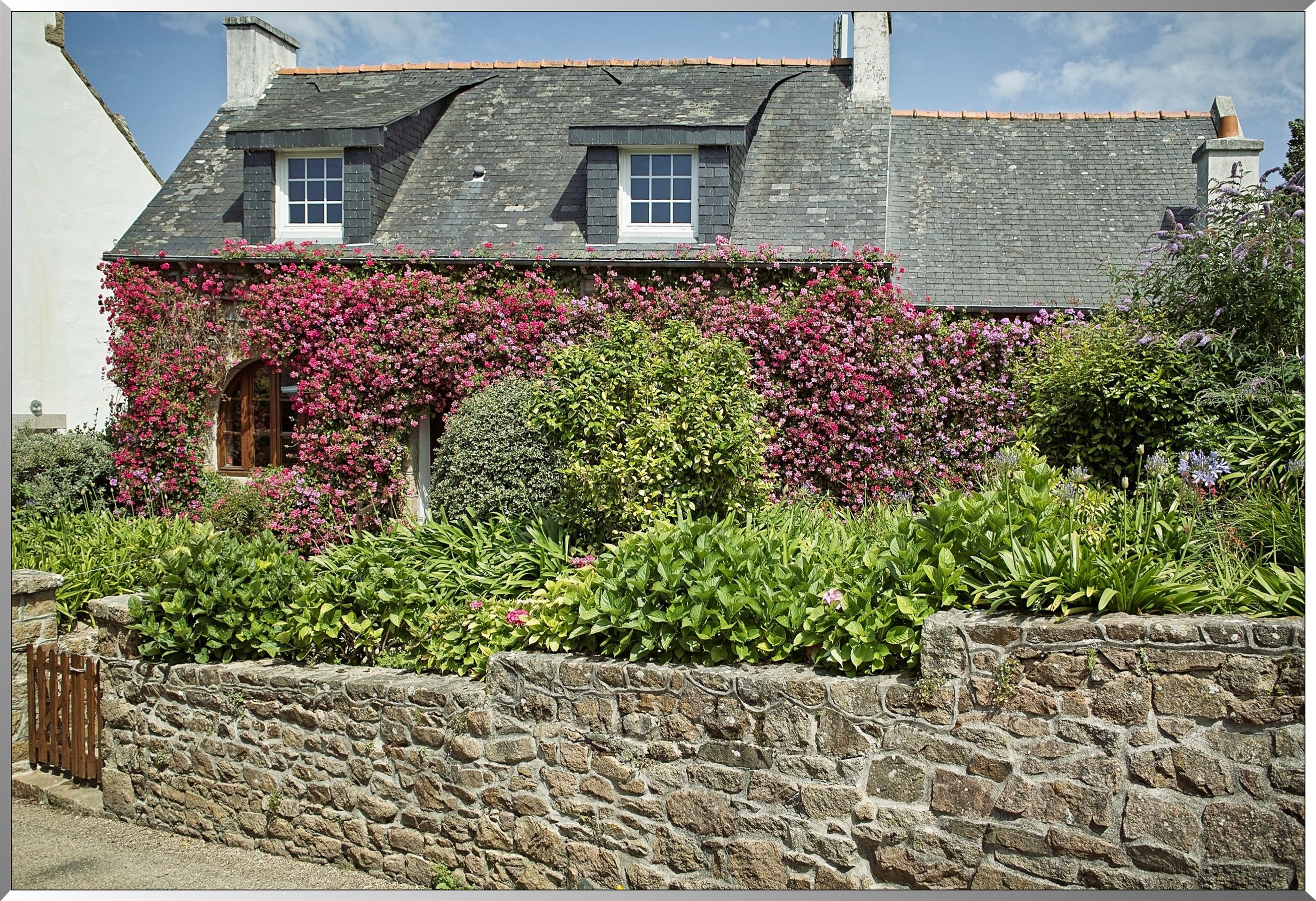 Maison fleurie - Près de la poste