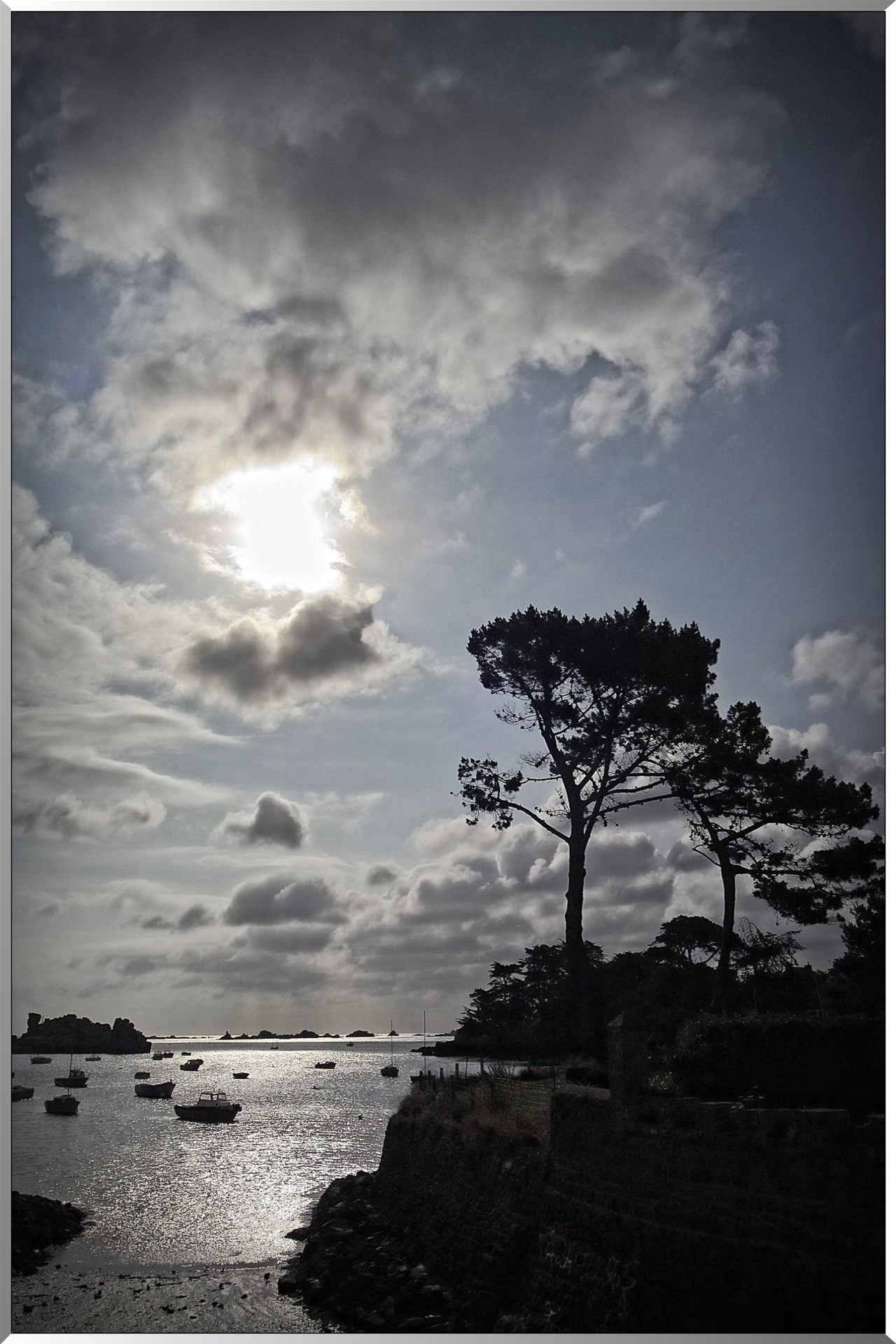 Vue de Pont ar Prad est