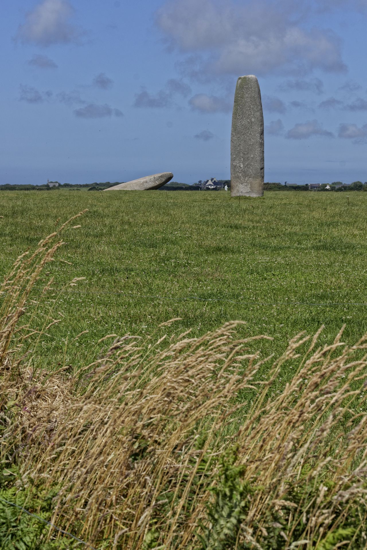 Menhir de Kergadiou