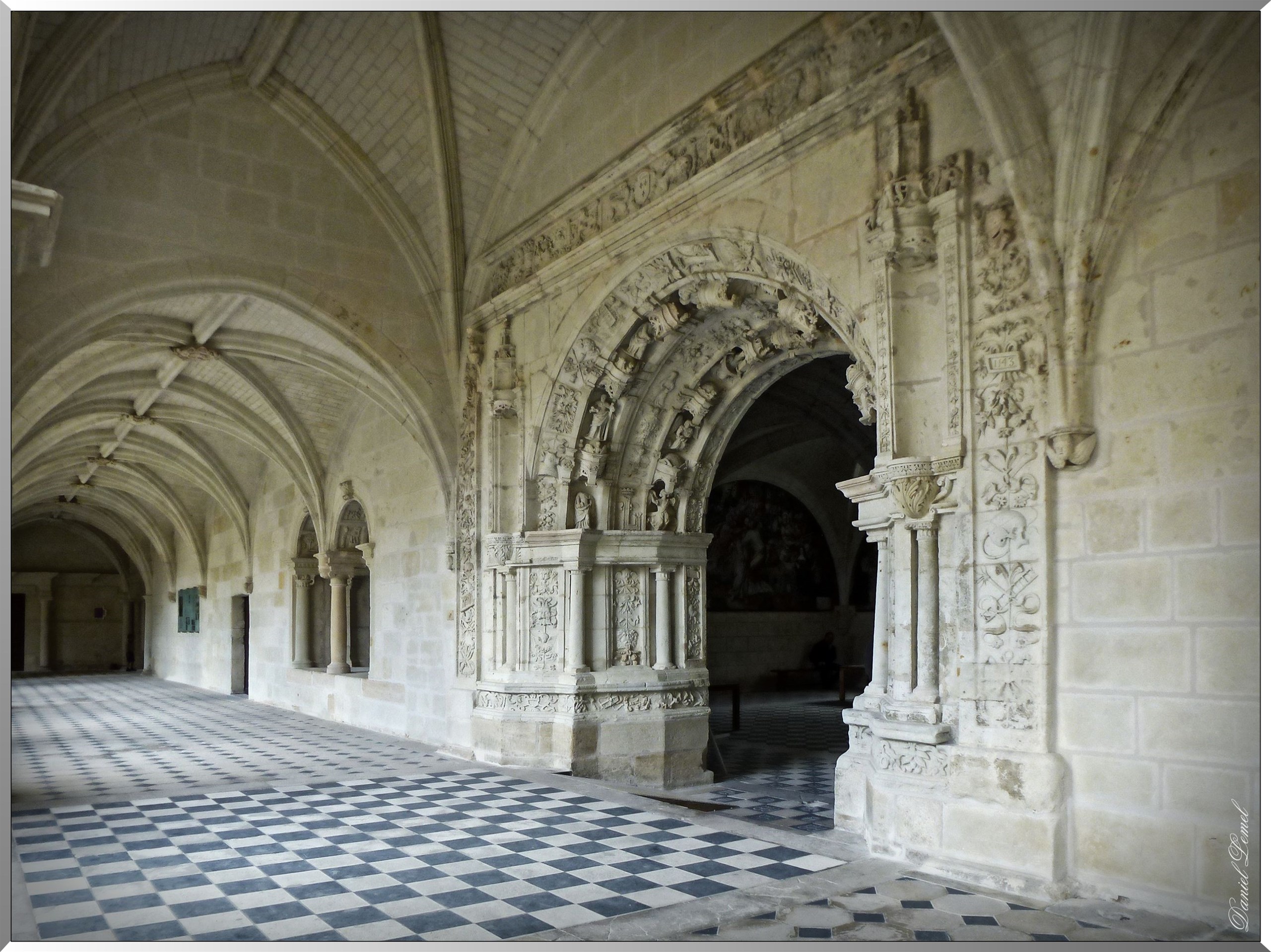 Salle capitulaire Abbaye de Fontevraud