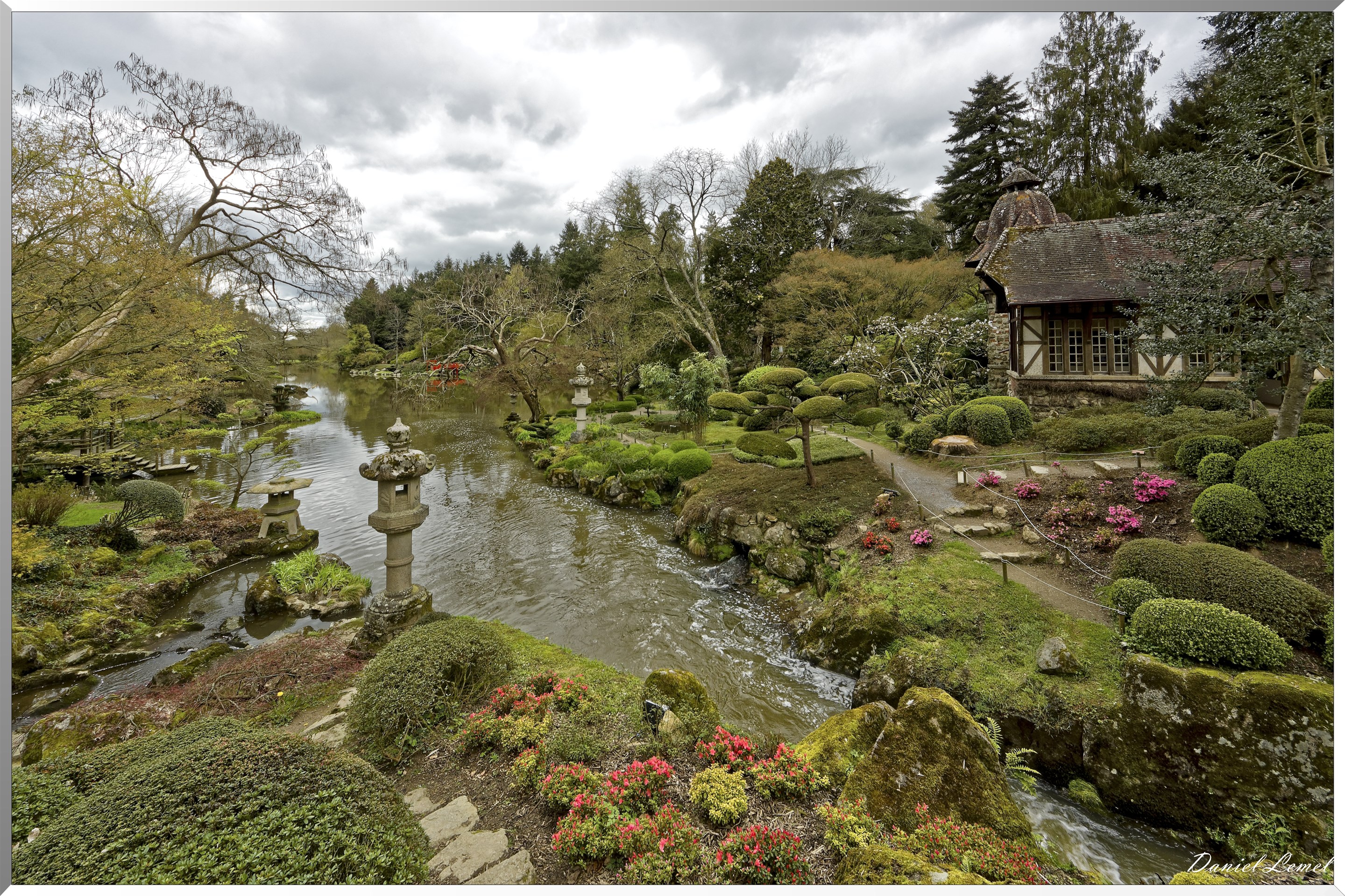 Parc Oriental de Maulévrier au printemps