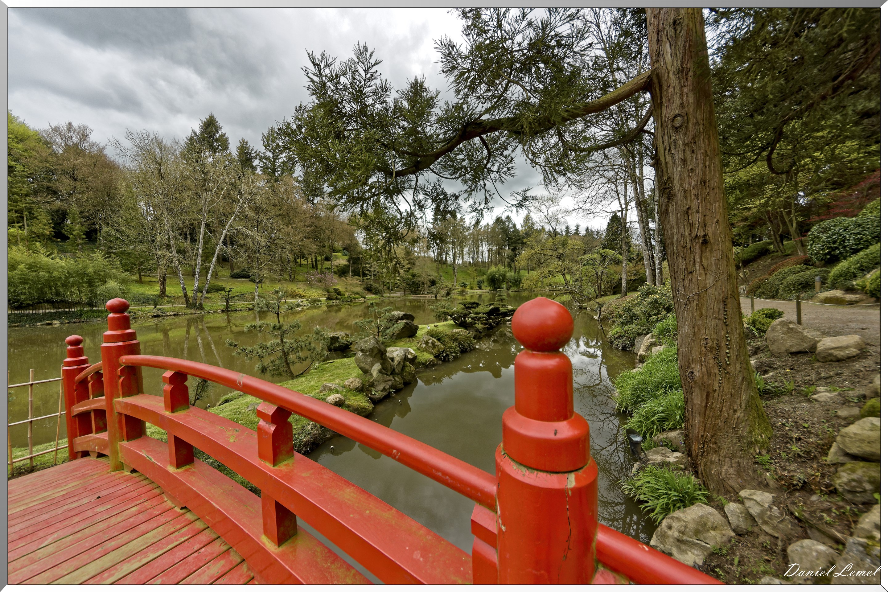 Parc Oriental de Maulévrier au printemps