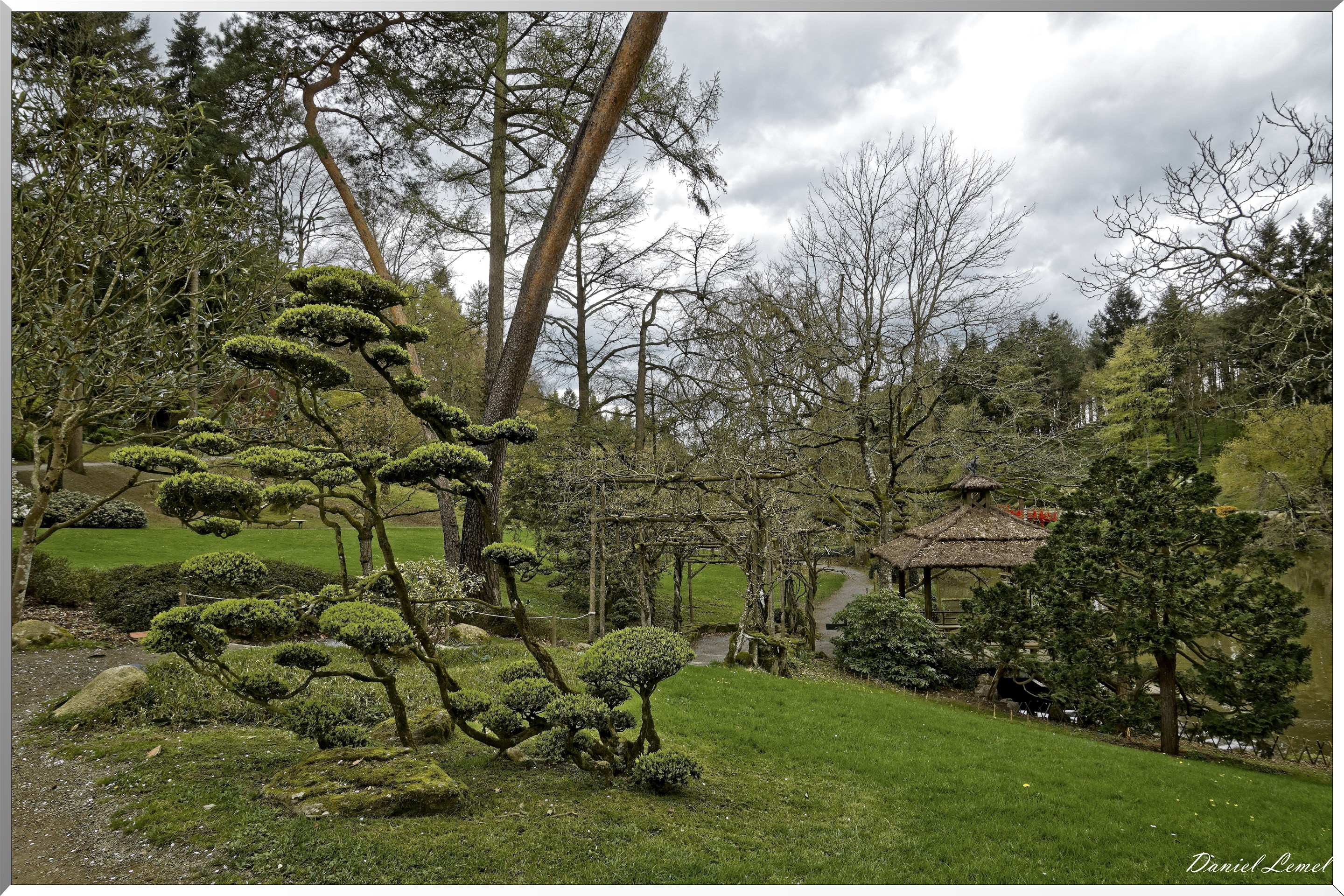 Parc Oriental de Maulévrier au printemps