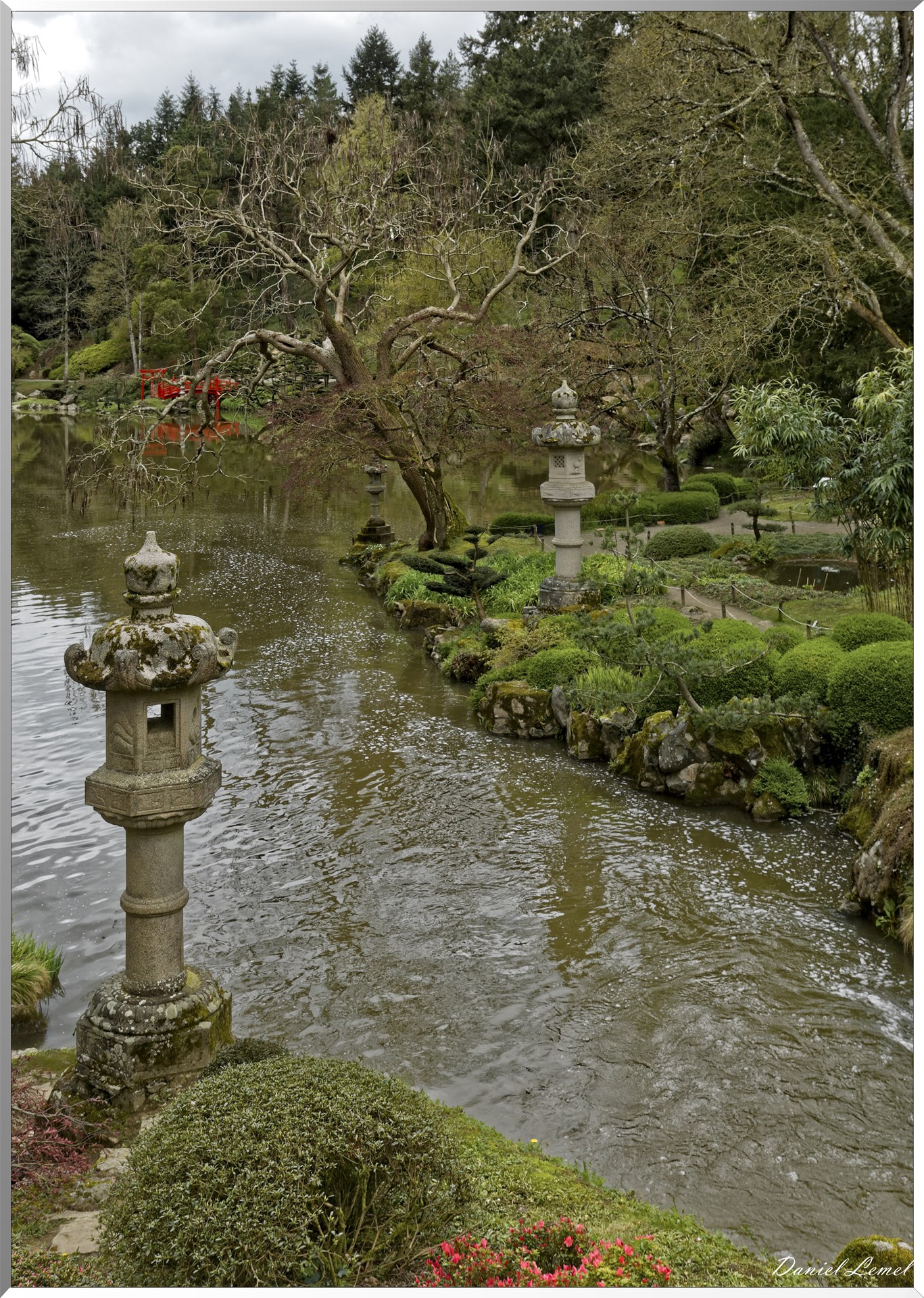 Parc Oriental de Maulévrier au printemps