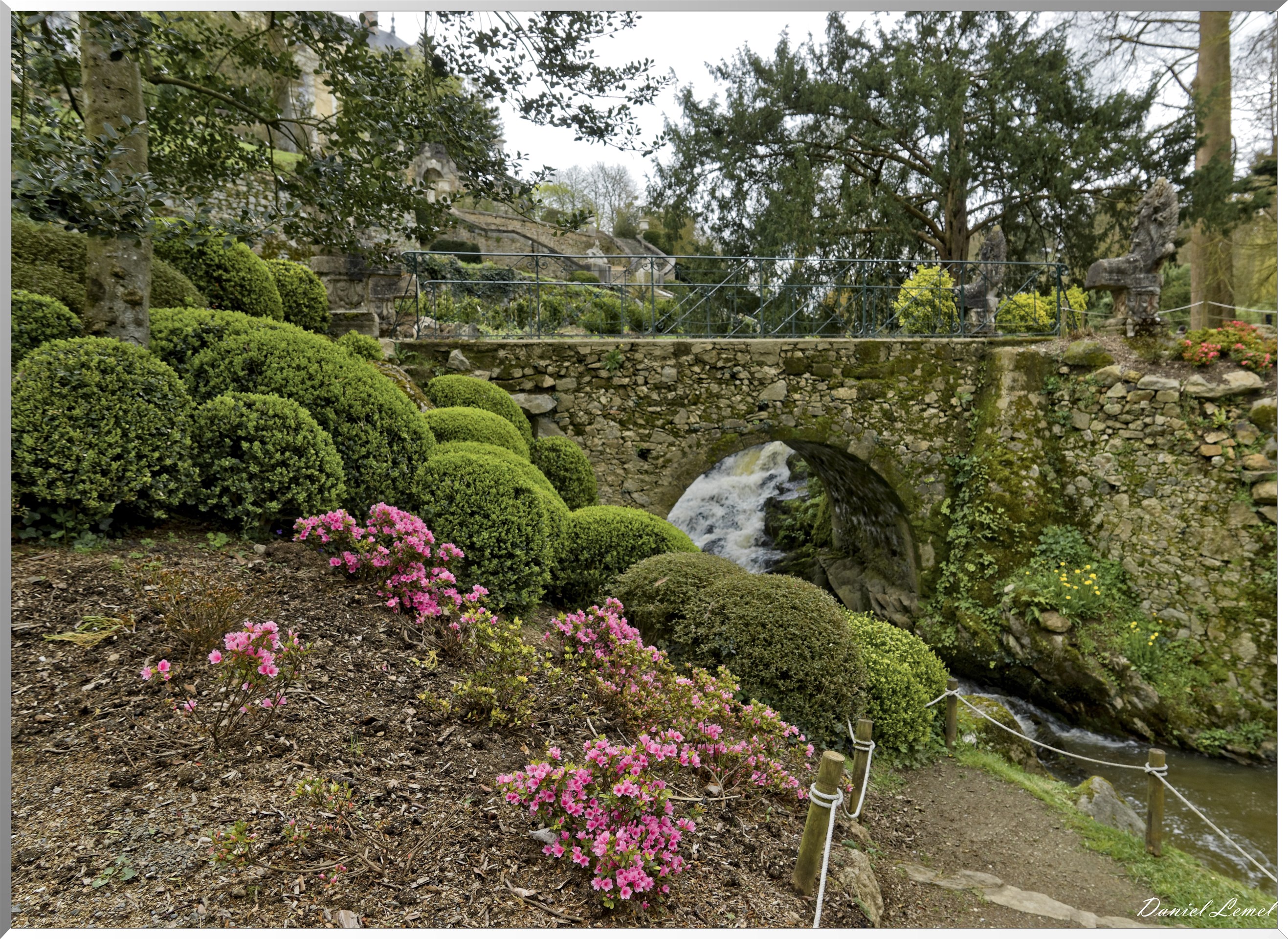 Parc Oriental de Maulévrier au printemps