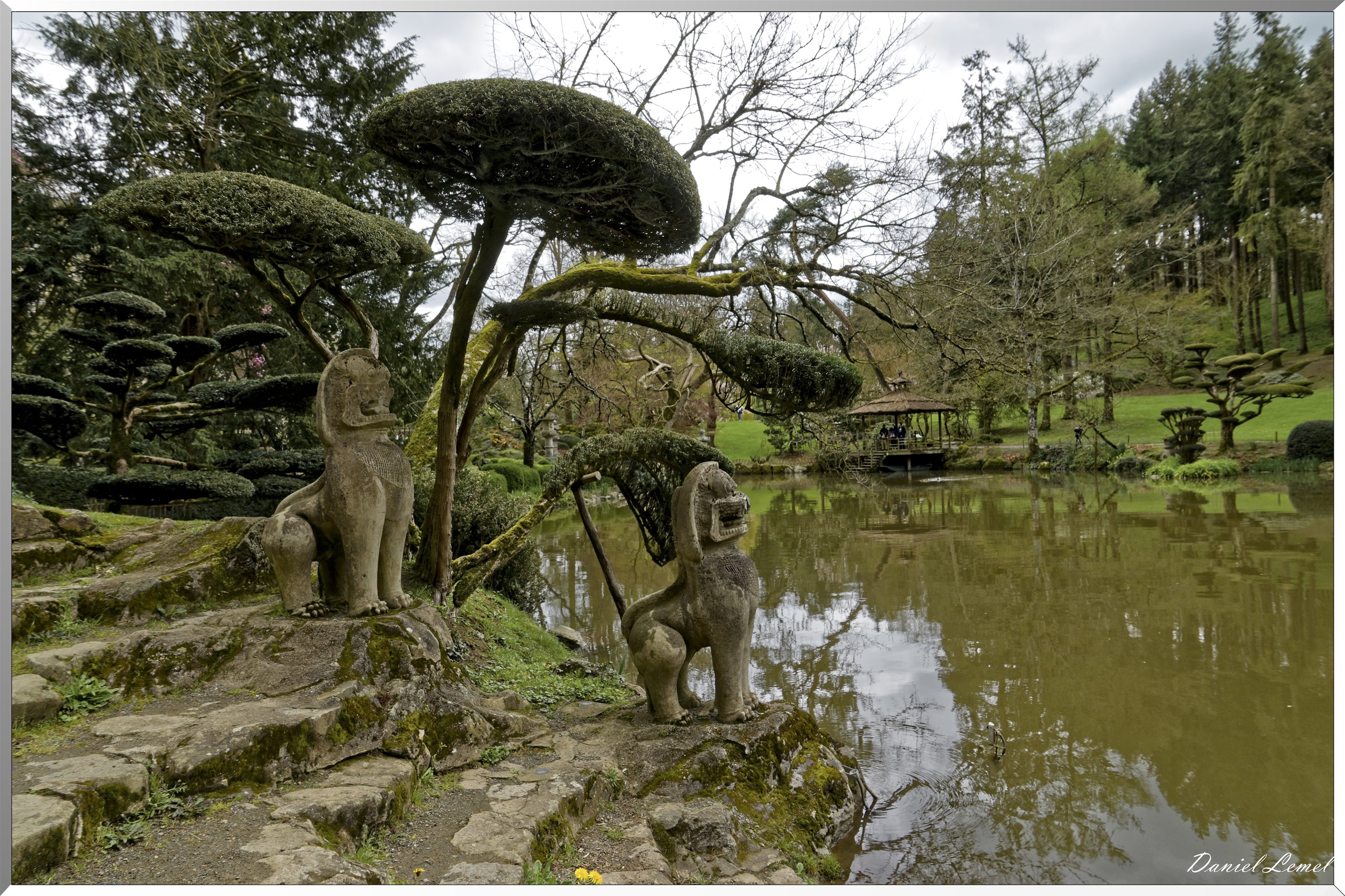 Parc Oriental de Maulévrier au printemps