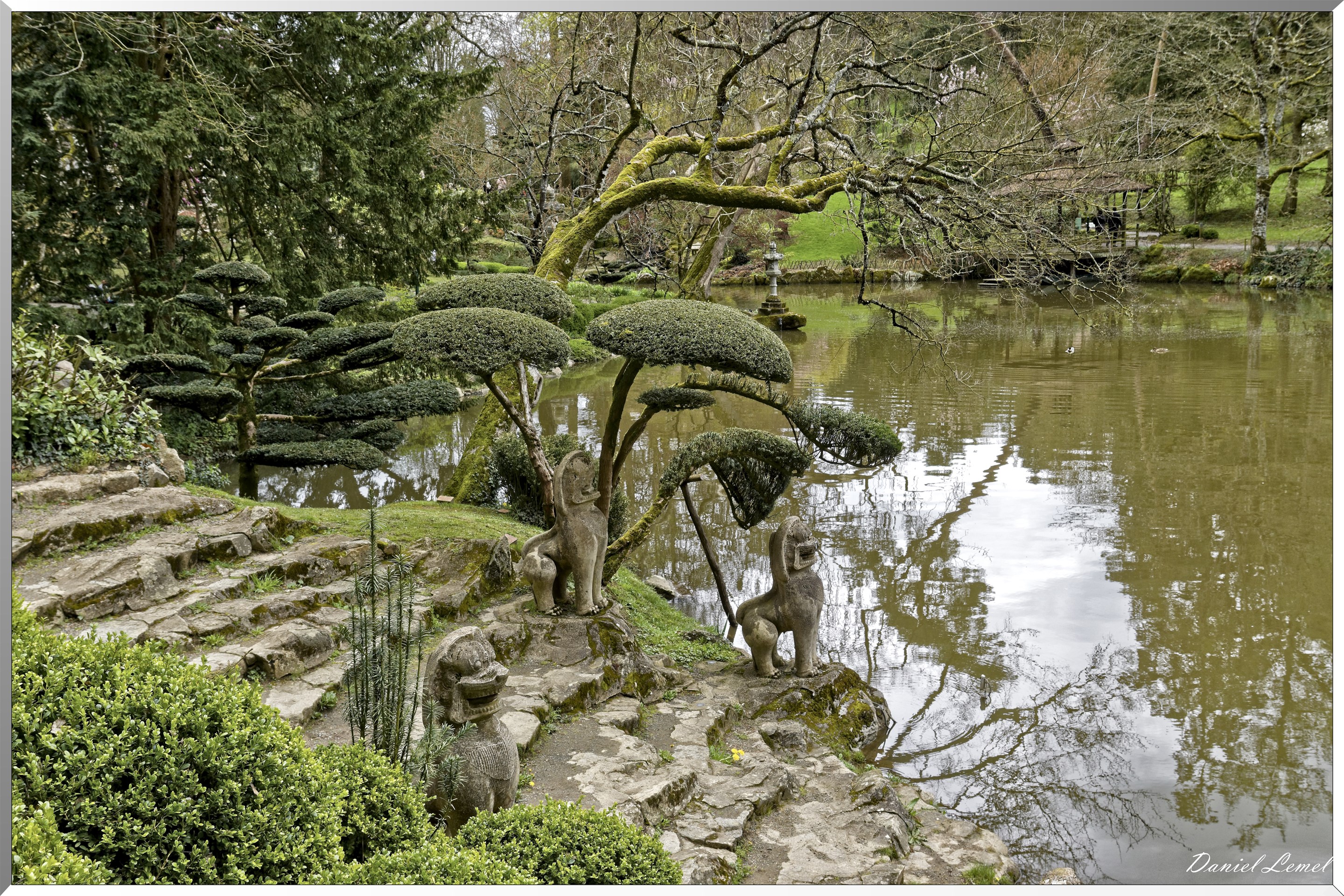 Parc Oriental de Maulévrier au printemps