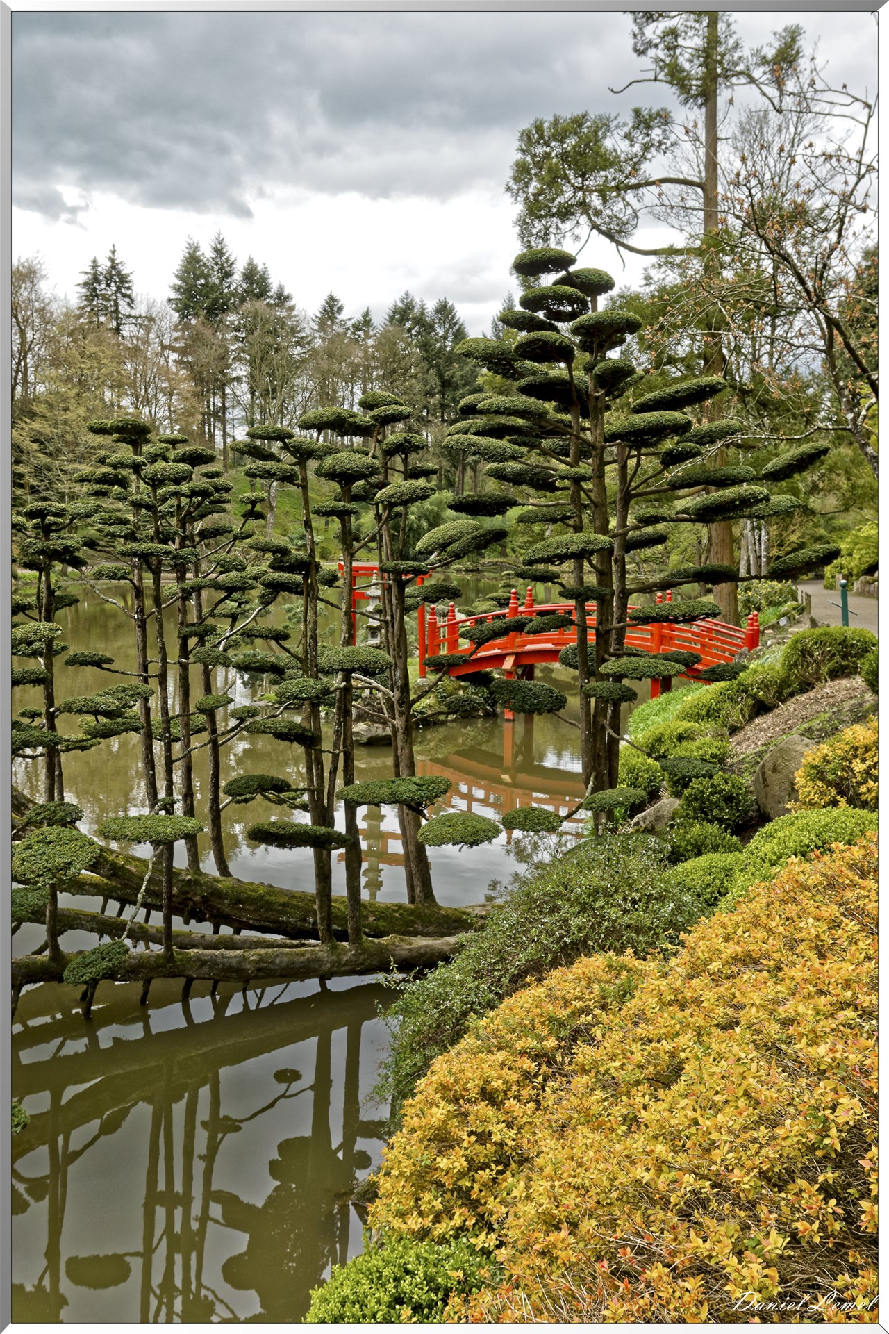 Parc Oriental de Maulévrier au printemps
