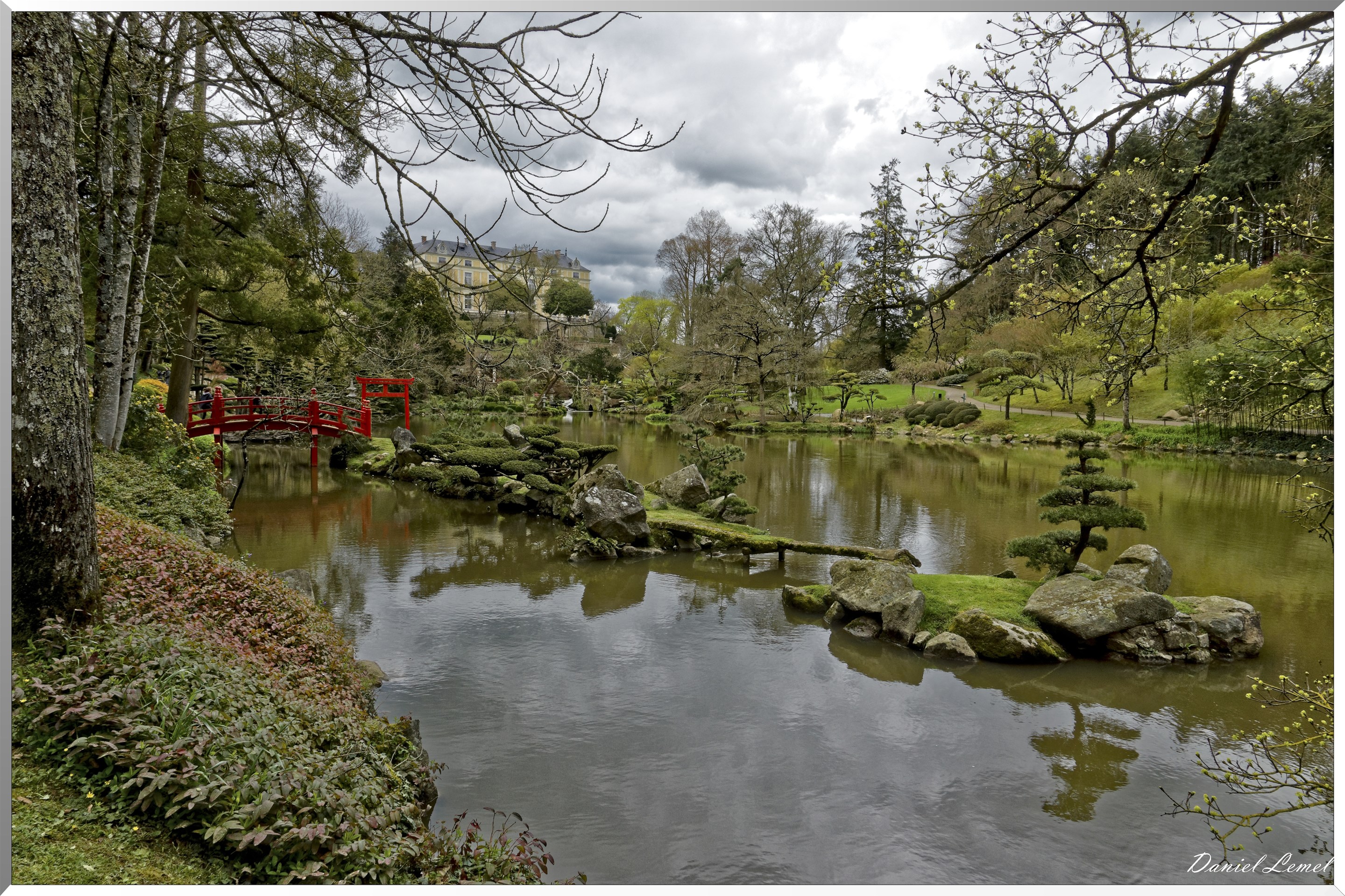 Parc Oriental de Maulévrier au printemps