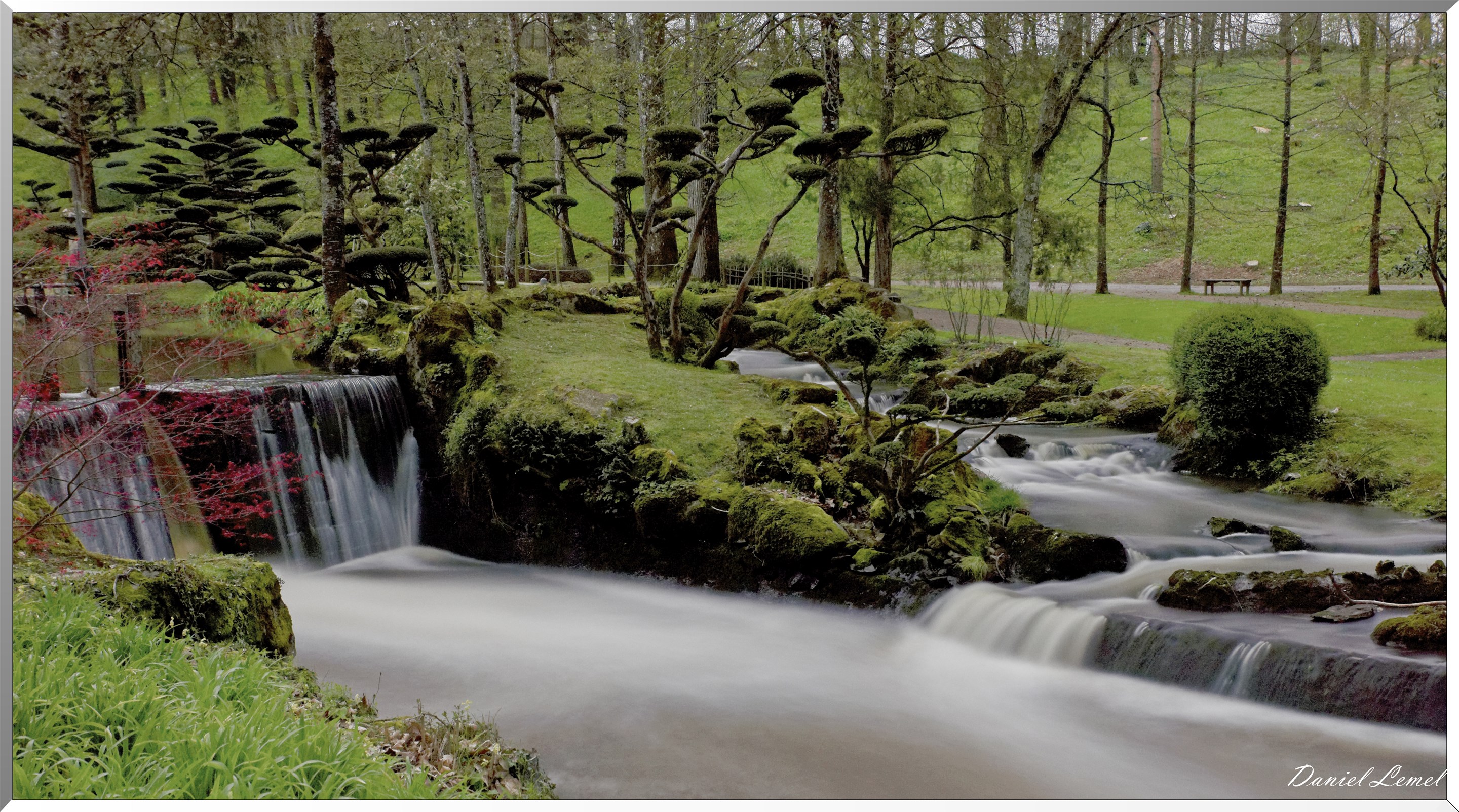 Parc Oriental de Maulévrier au printemps