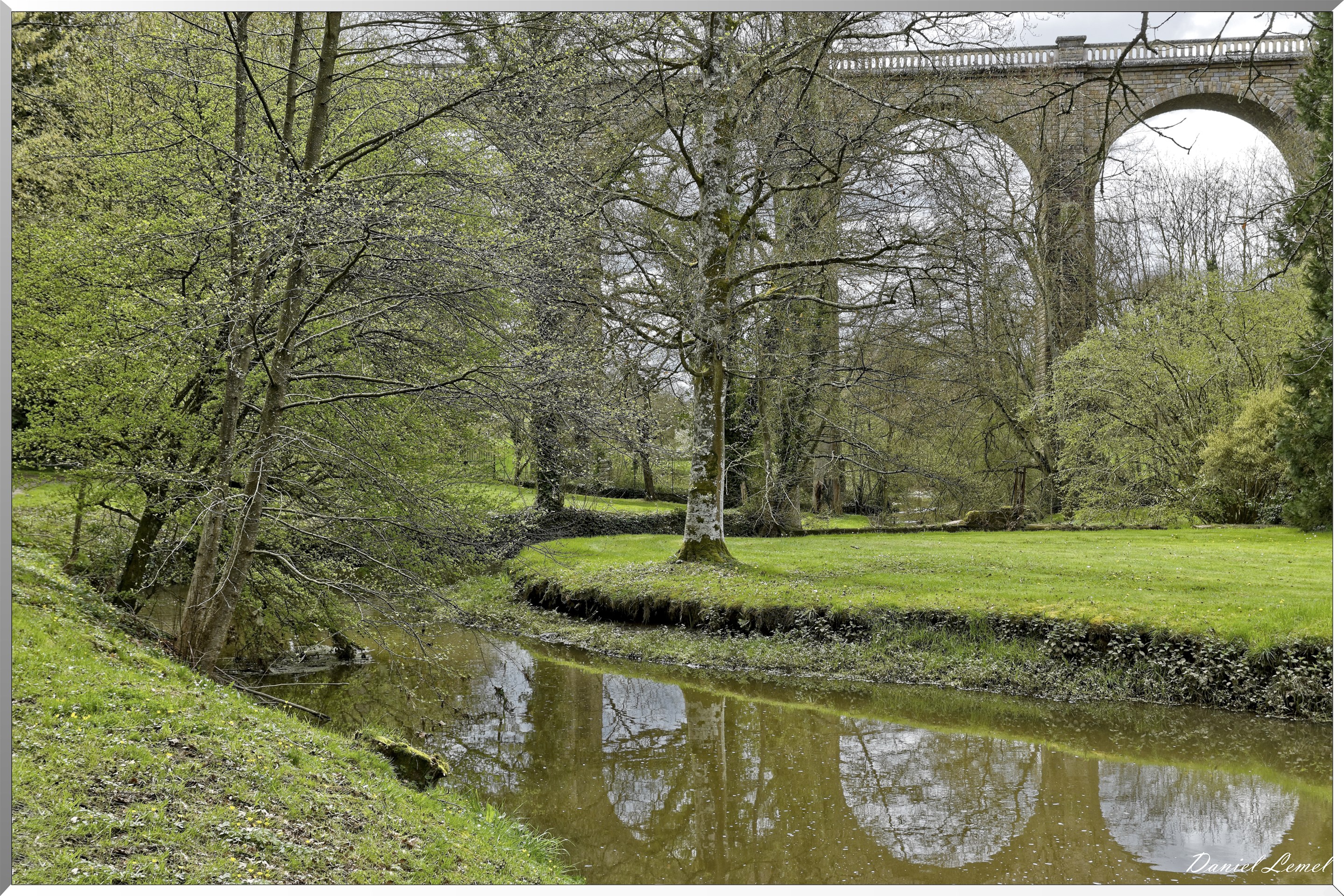 Parc Oriental de Maulévrier au printemps