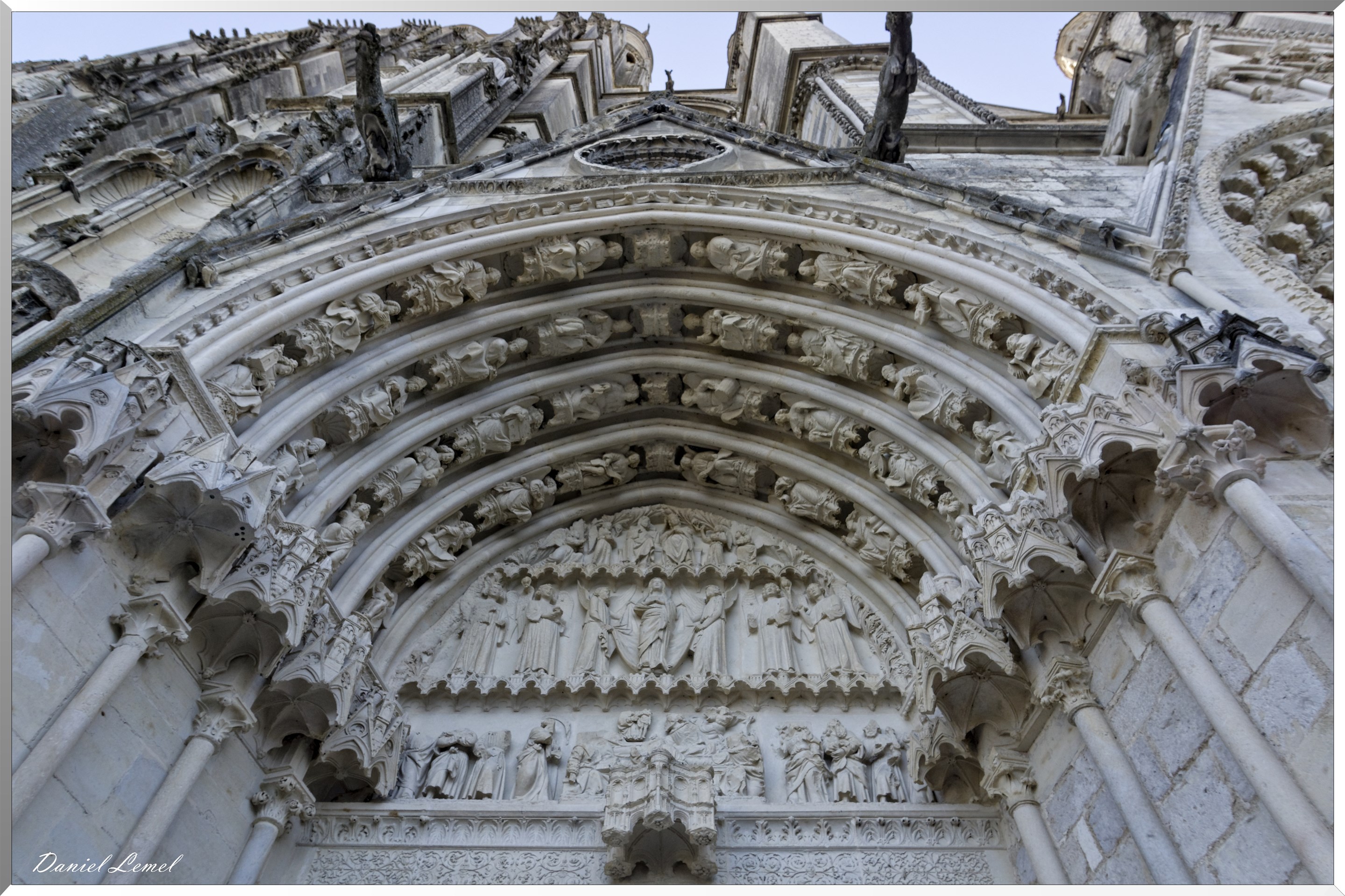 Cathédrale Saint-Étienne de Bourges - Portail du Jugement dernier