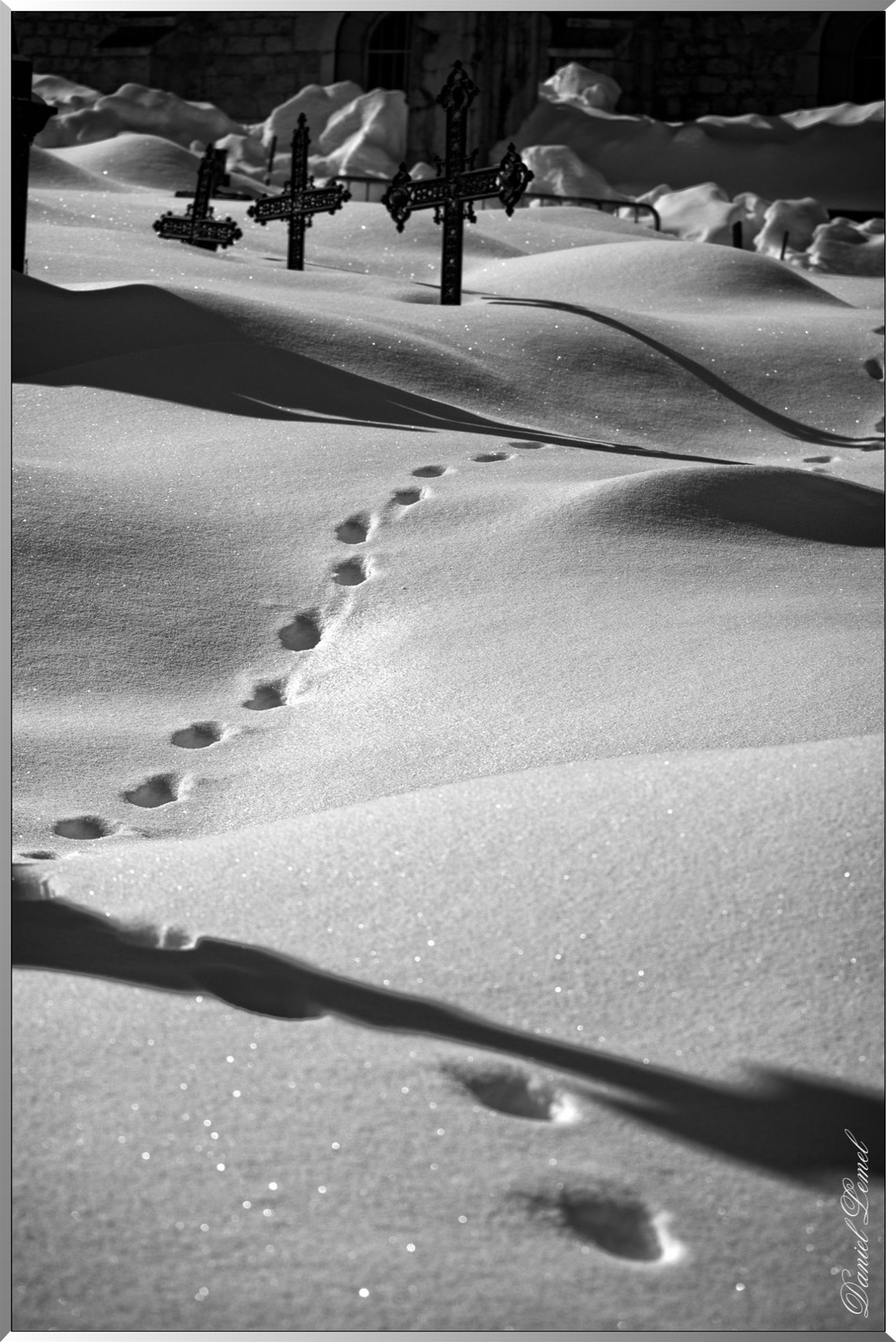 Cimetière des Rousses - Traces