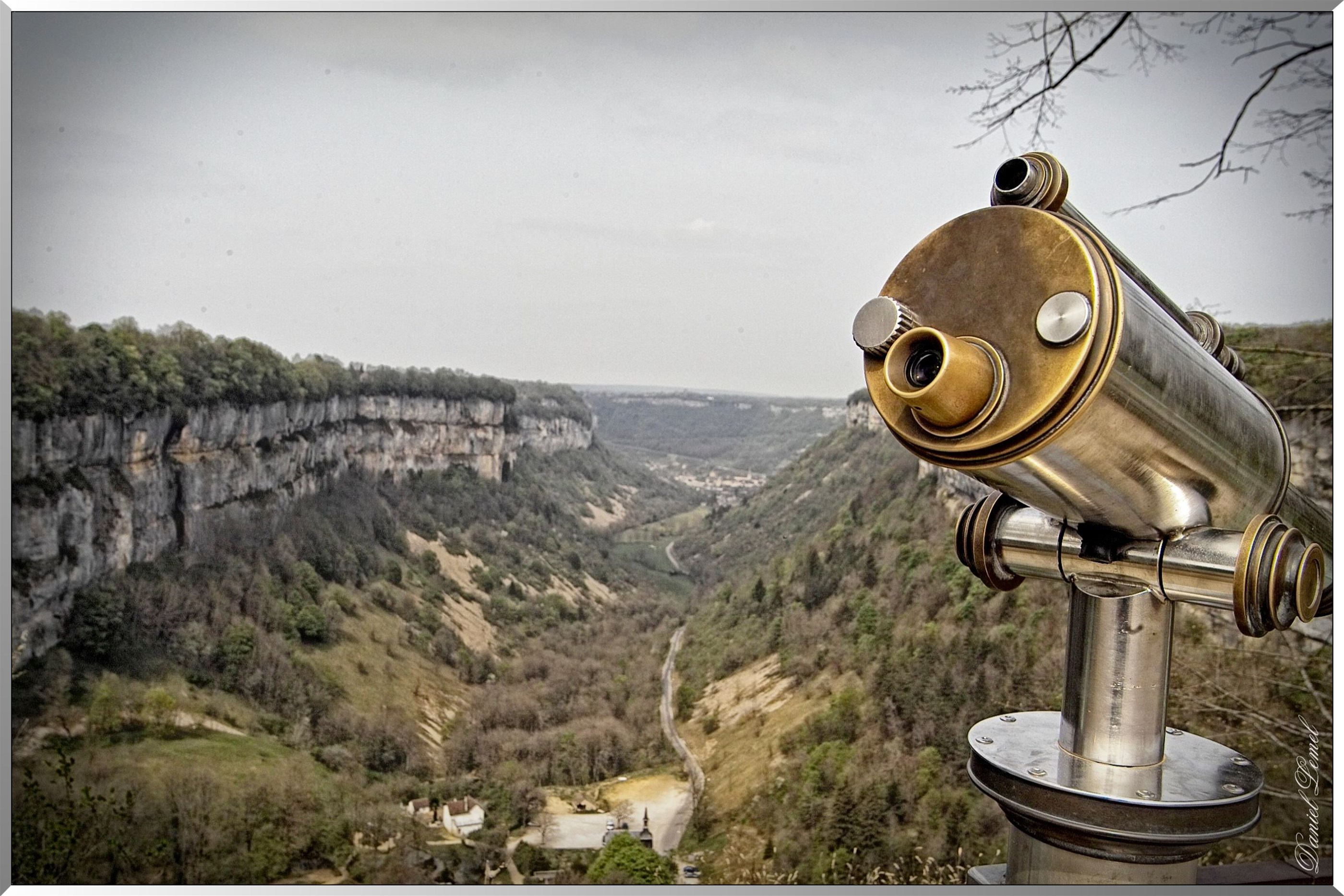 Vue du Cirque de Beaume les Messieurs