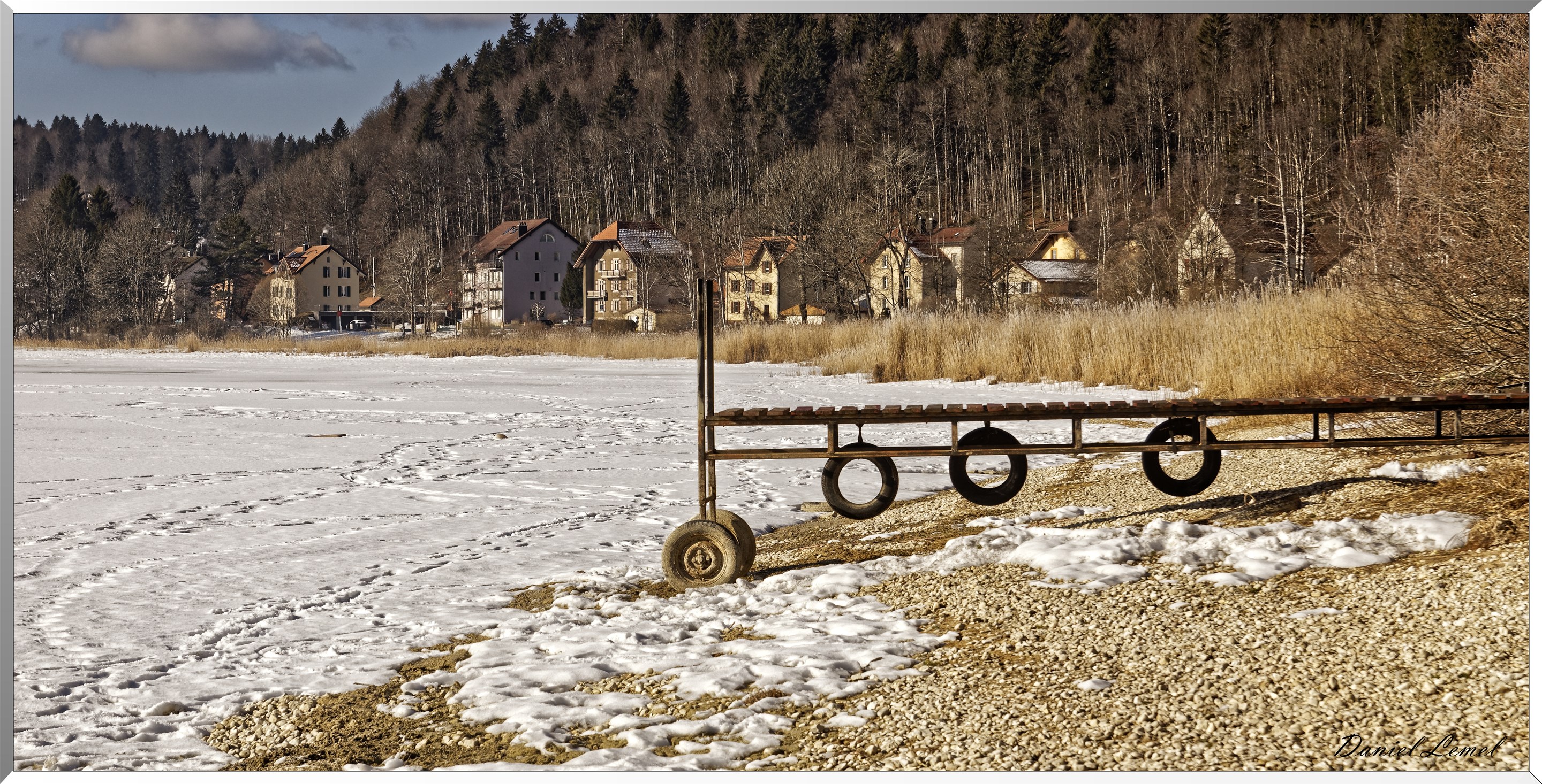 Maisons au bord du lac
