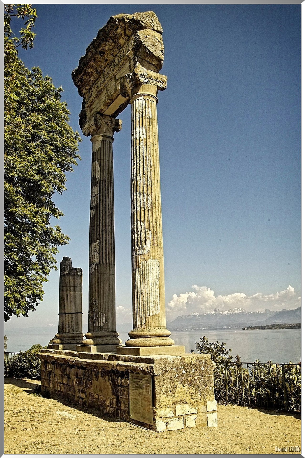 Colonnes romaines - Nyon