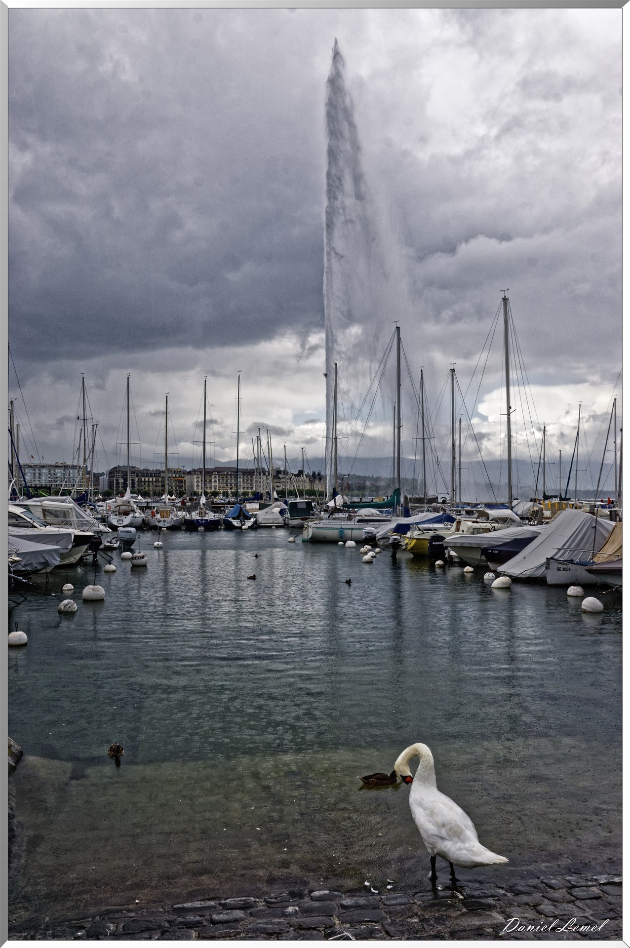 Le jet d'eau