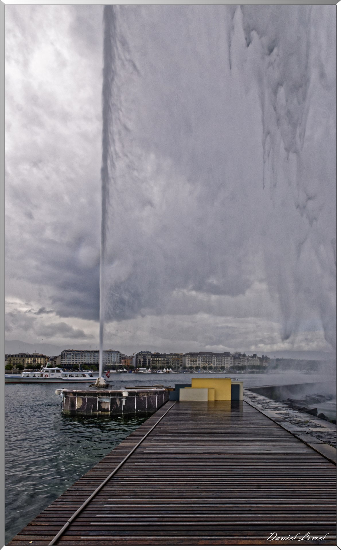 Jetée des eaux vives - le jet