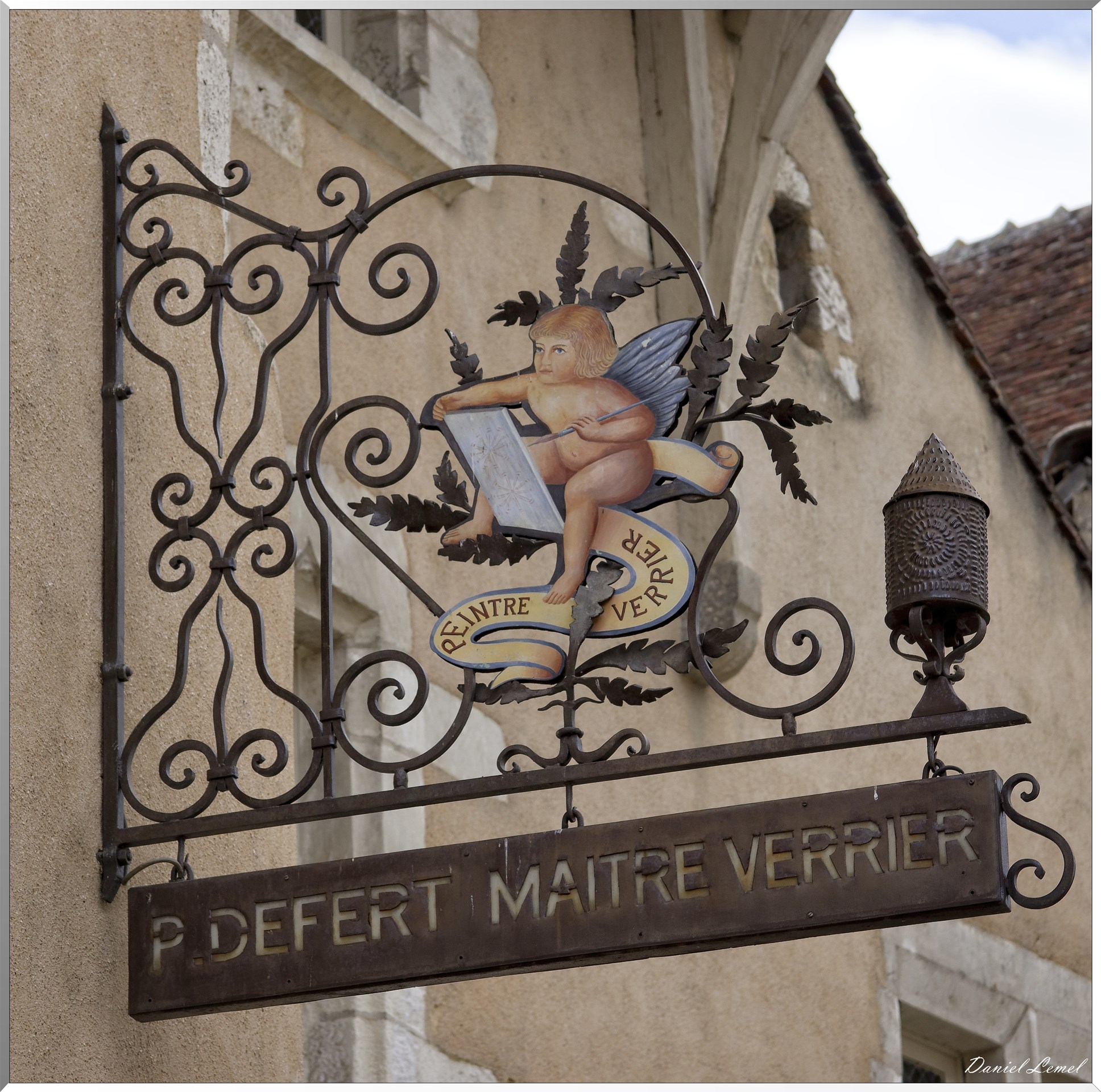 Enseigne maitre verrier