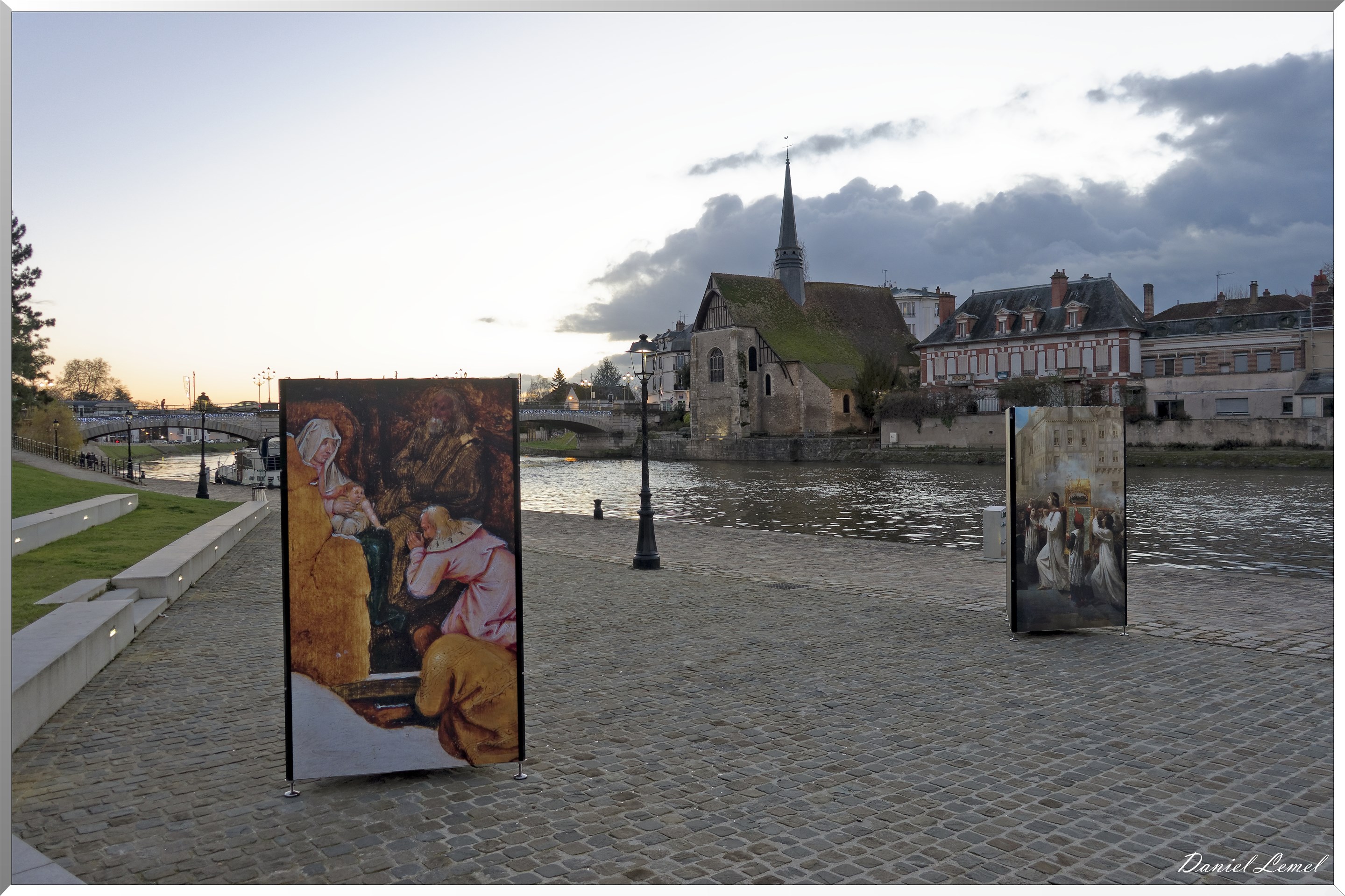 L’Ile d’Yonne et l'église St Maurice