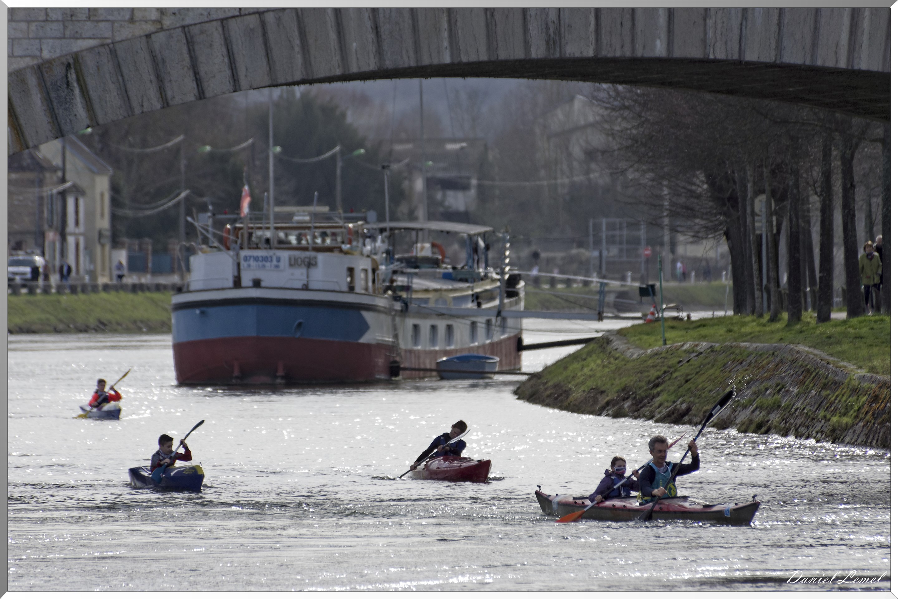 Canoë-kayak sur l'Yonne