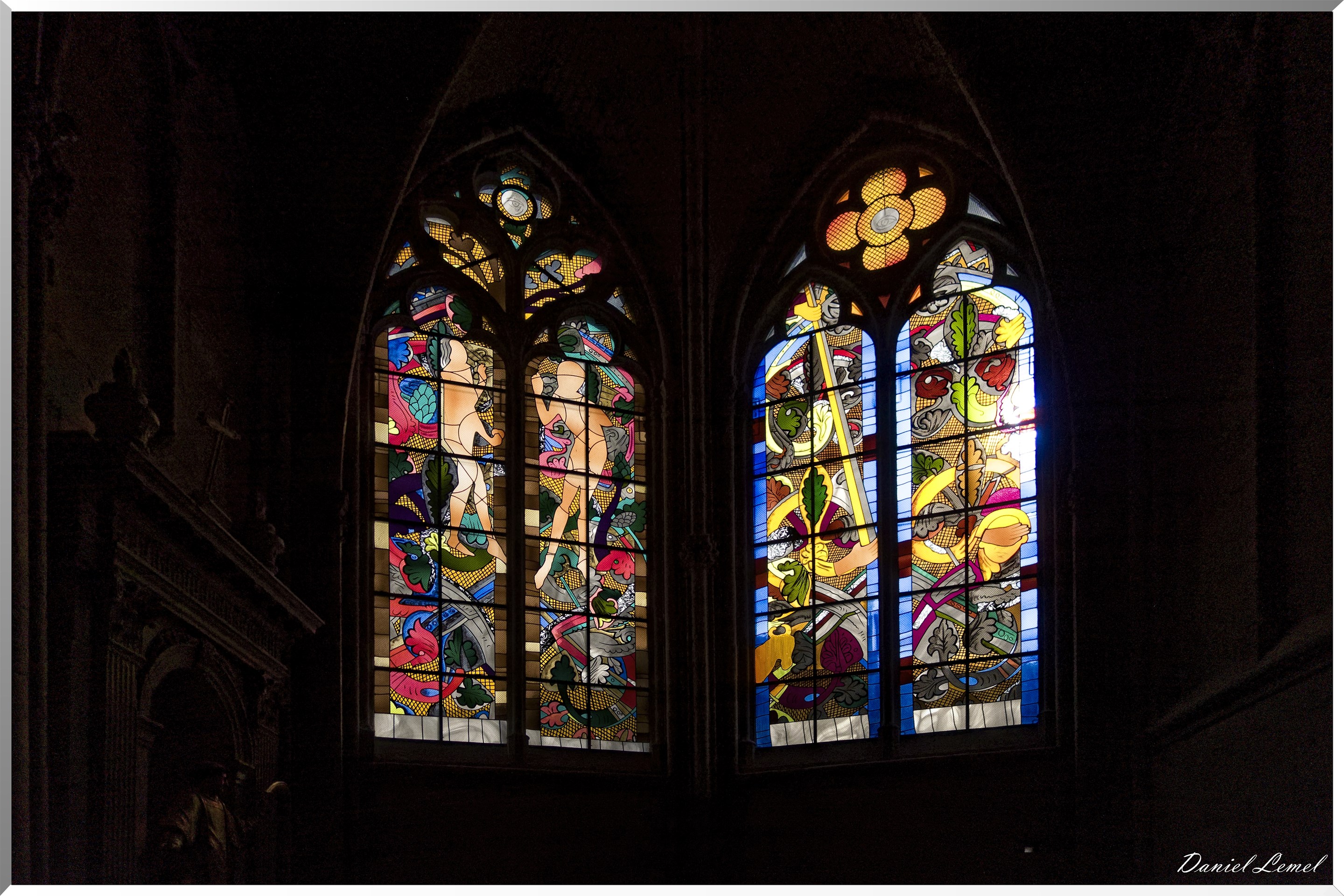 Vitraux contemporains