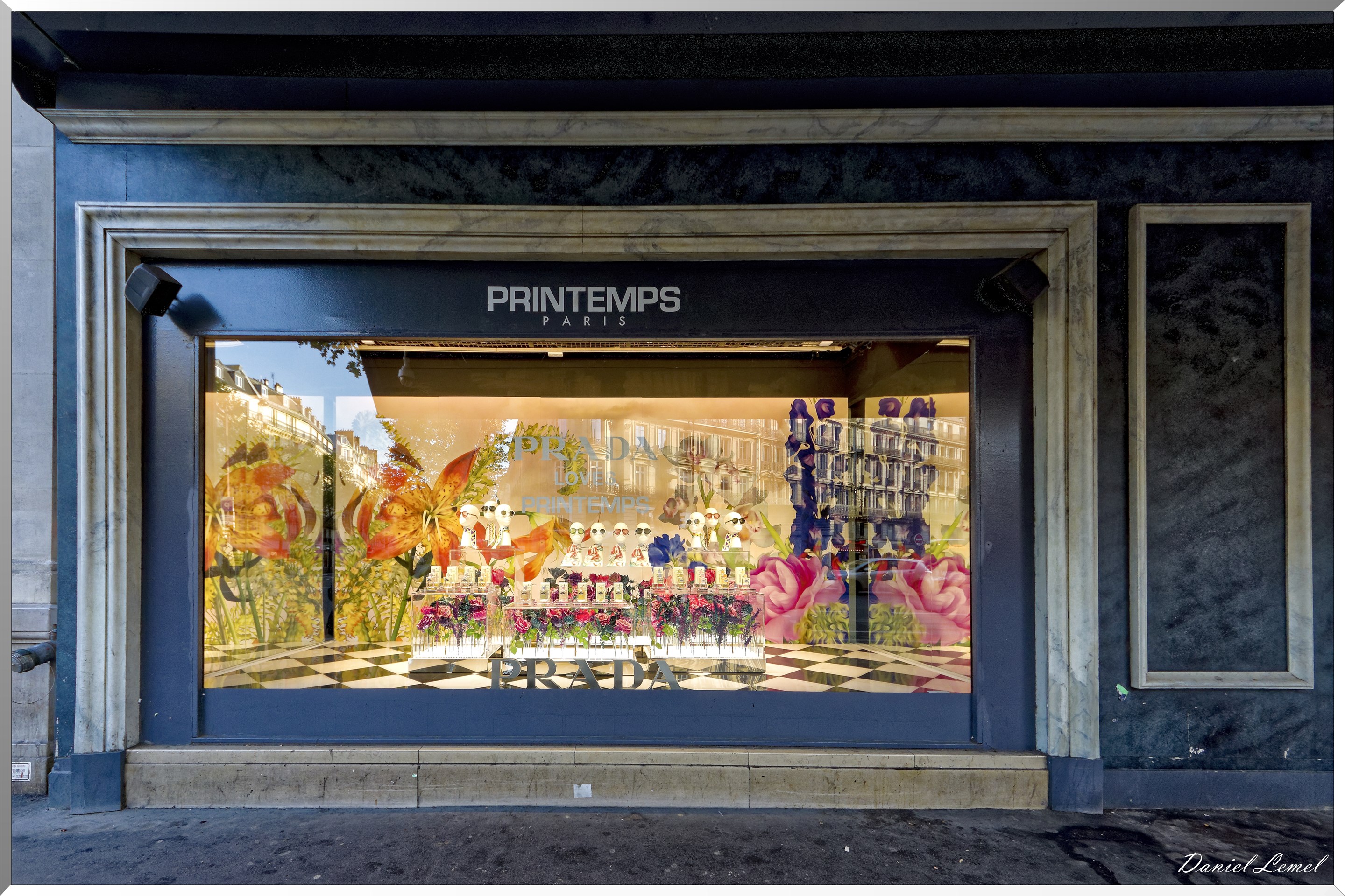 Vitrine Le Printemps