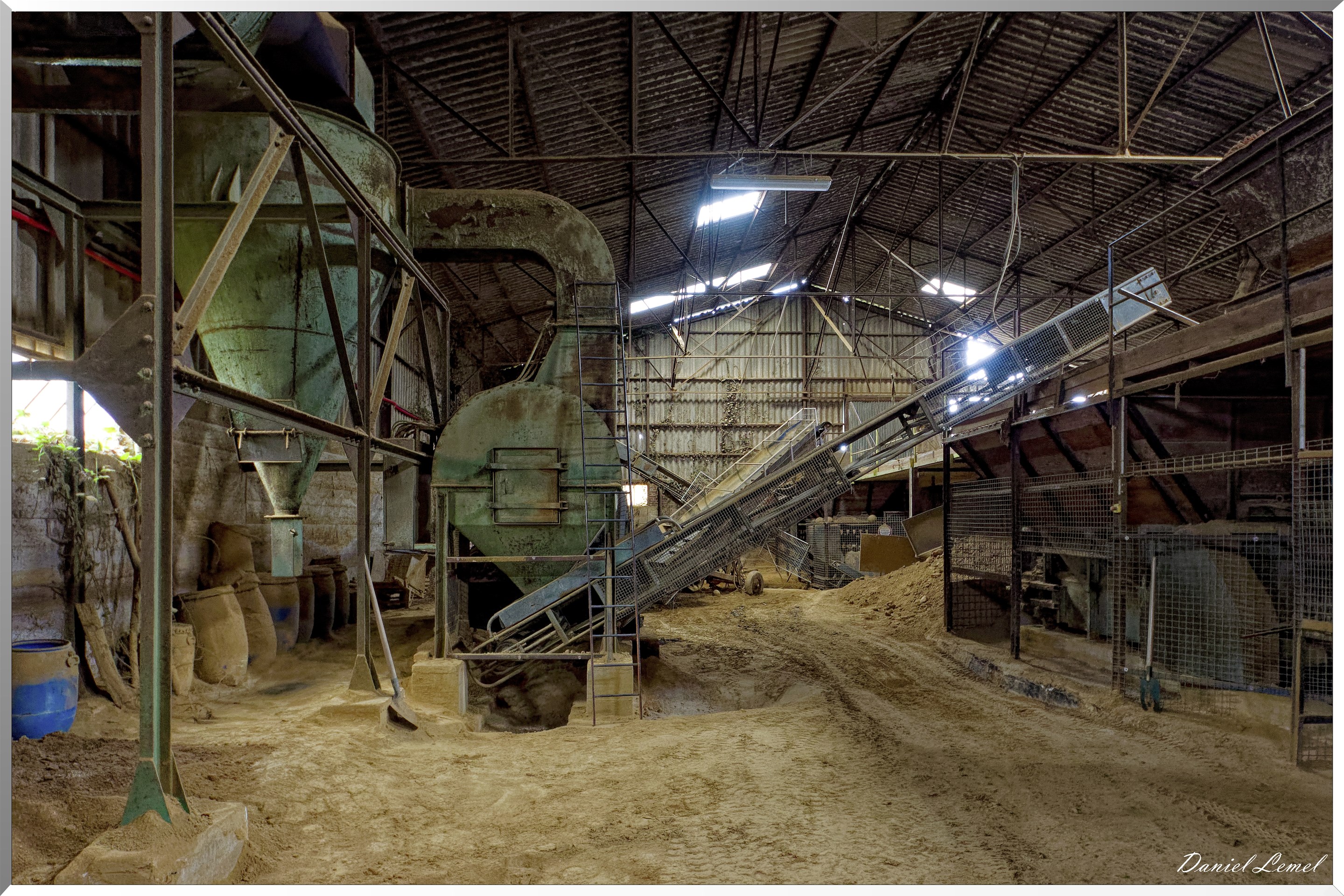 Argile en attente d'utilisation