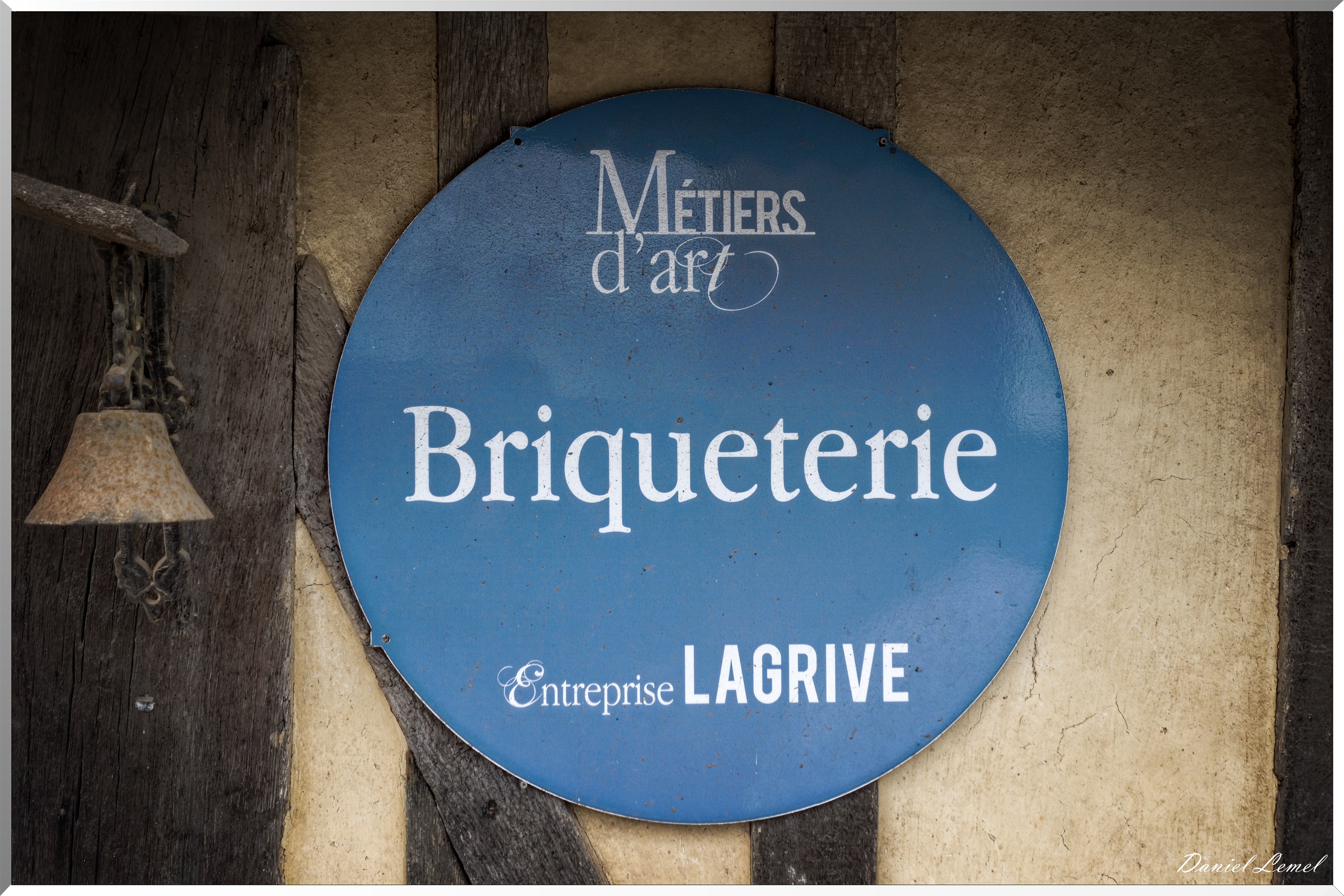 Plaque de l'entrprise