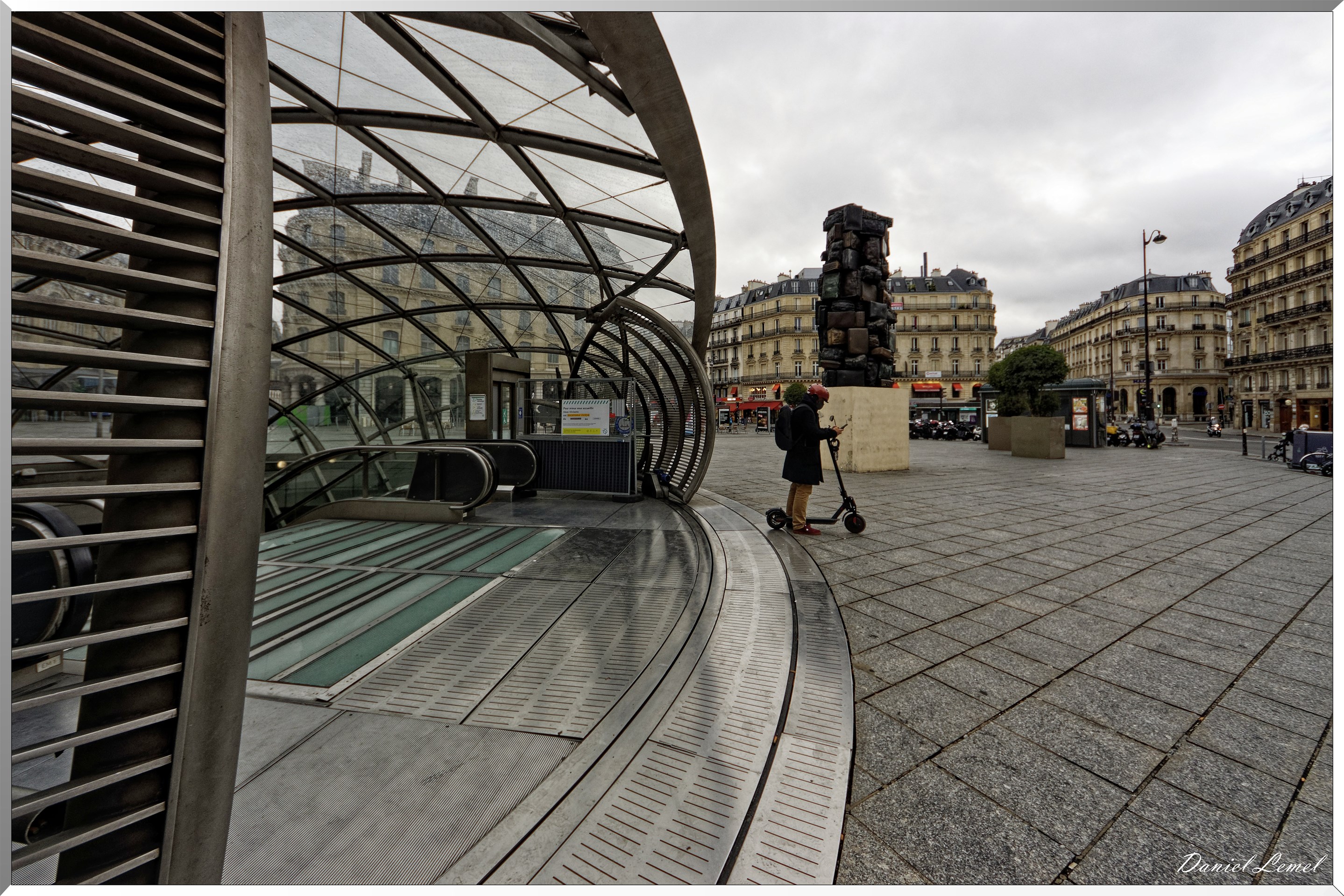 La bulle - Gare Saint-Lazare
