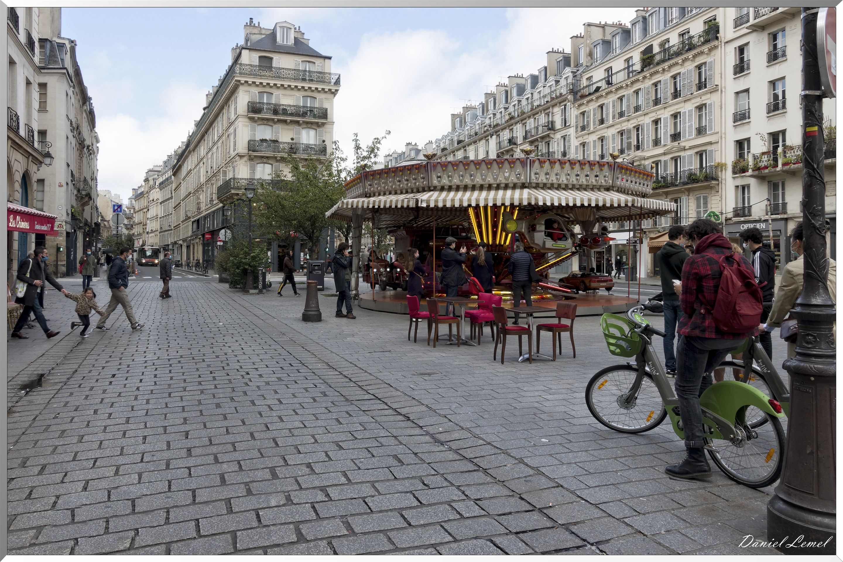 Manège dans le Marais