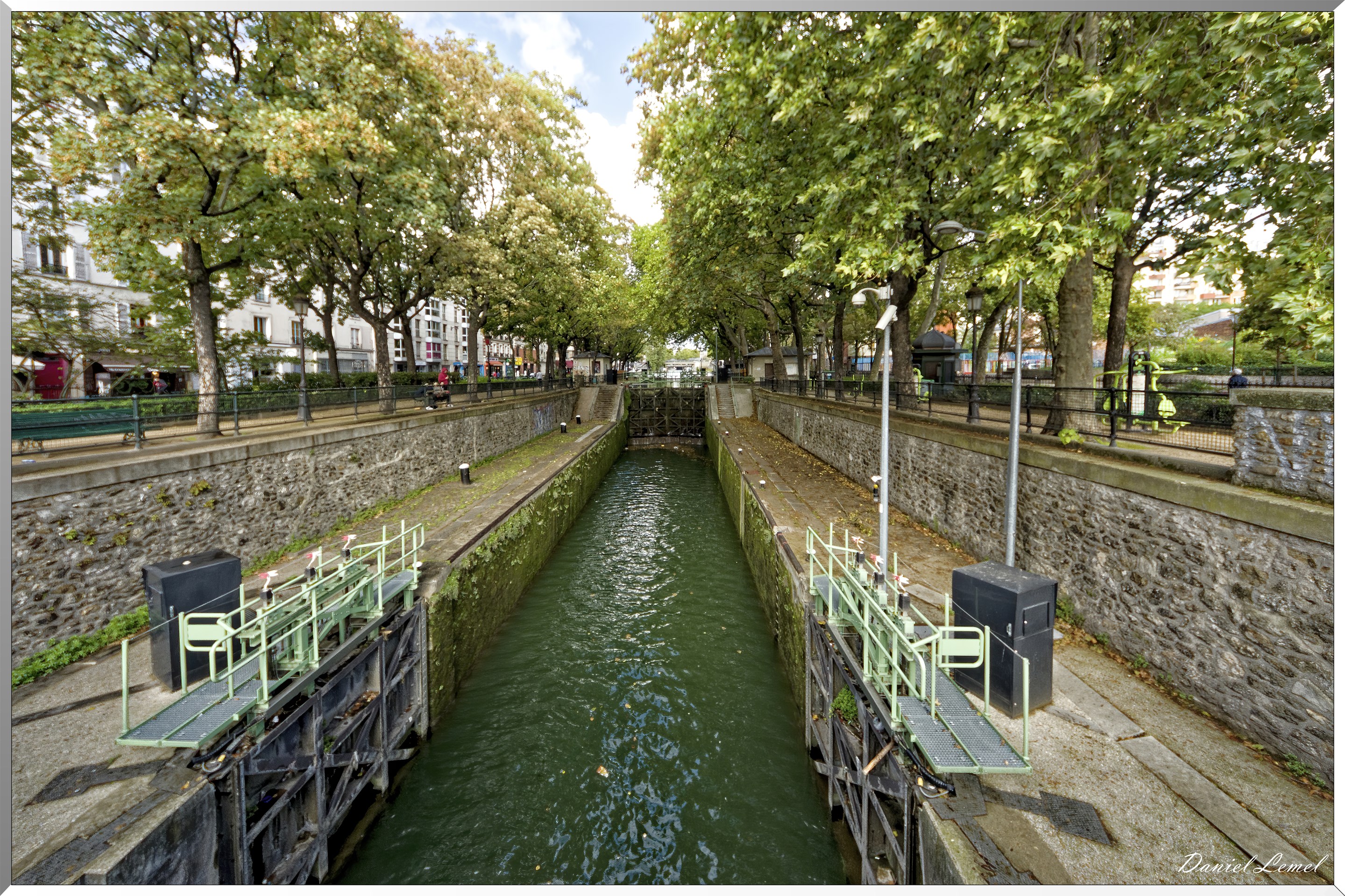 Ecluse du canal Saint-Martin