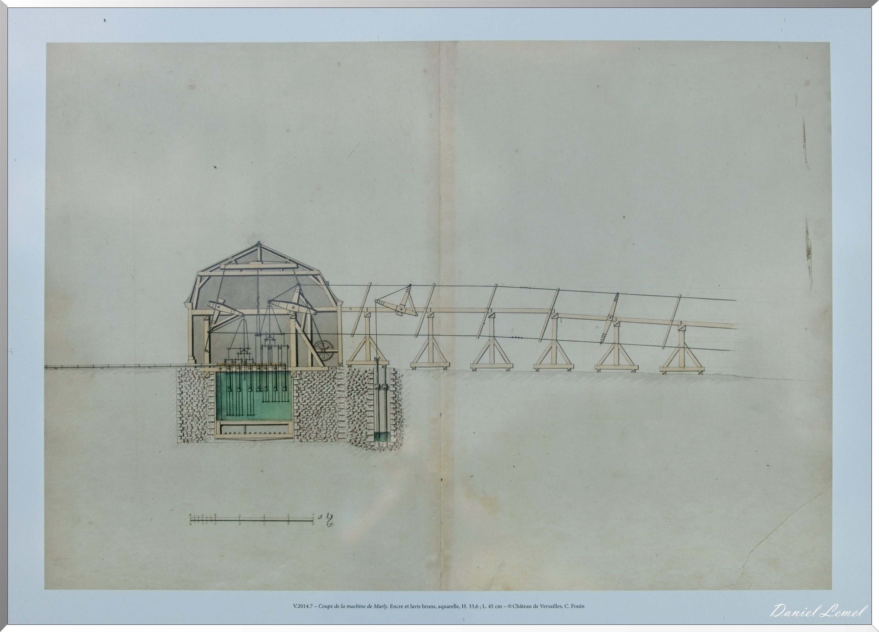 Recueil de 16 plans manuscrits