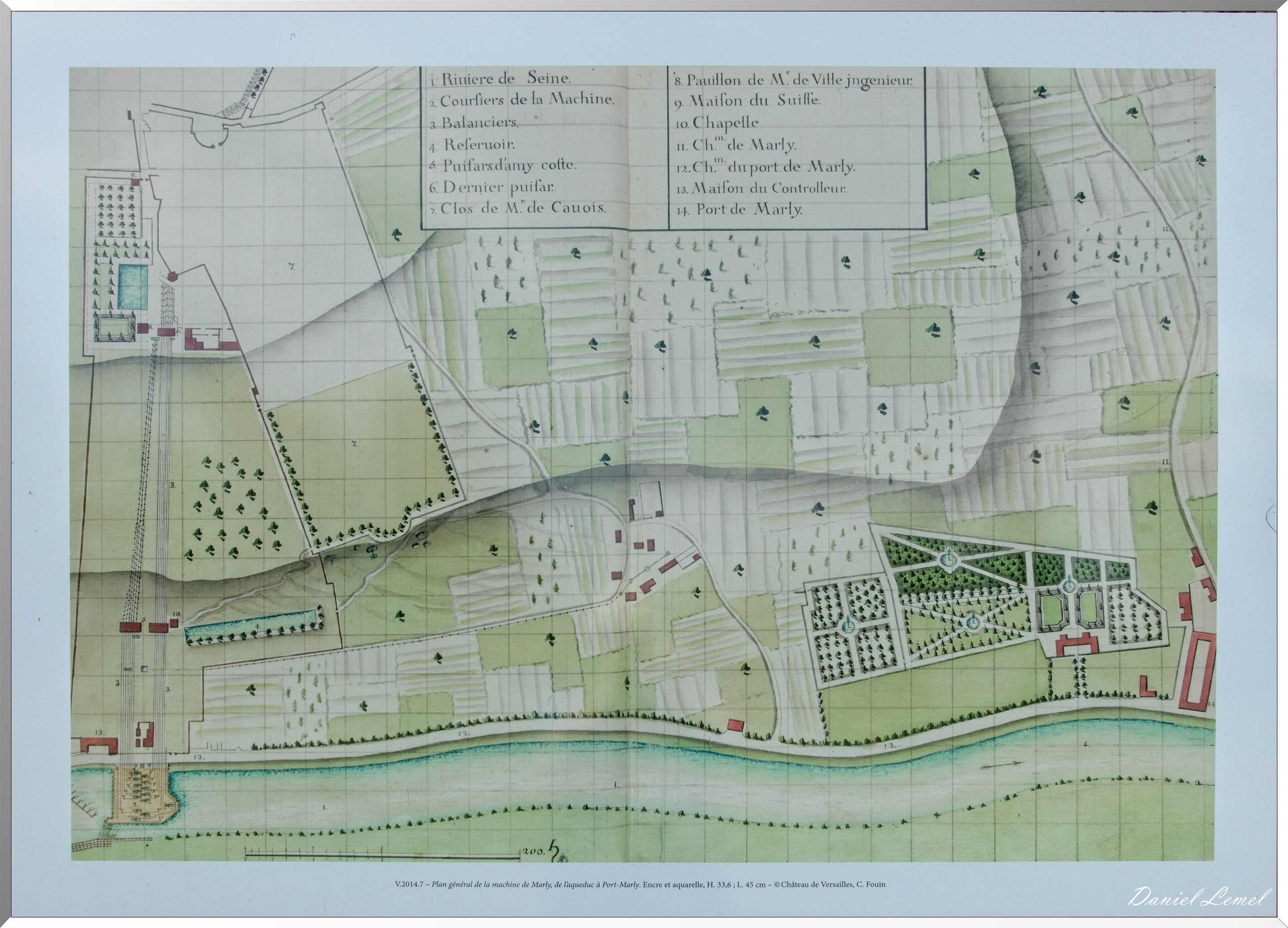 Recueil de 16 plans manuscrits