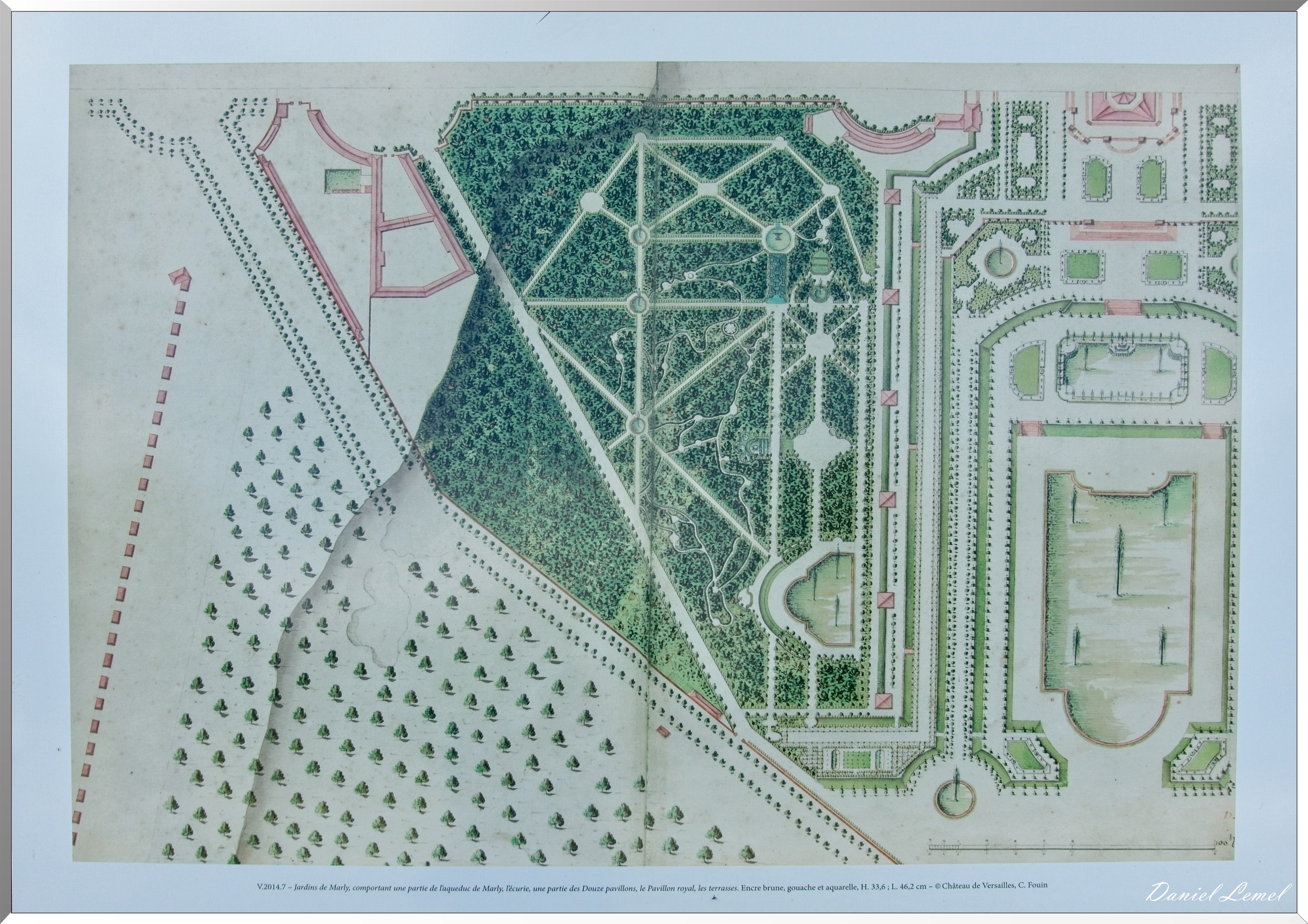 Recueil de 16 plans manuscrits