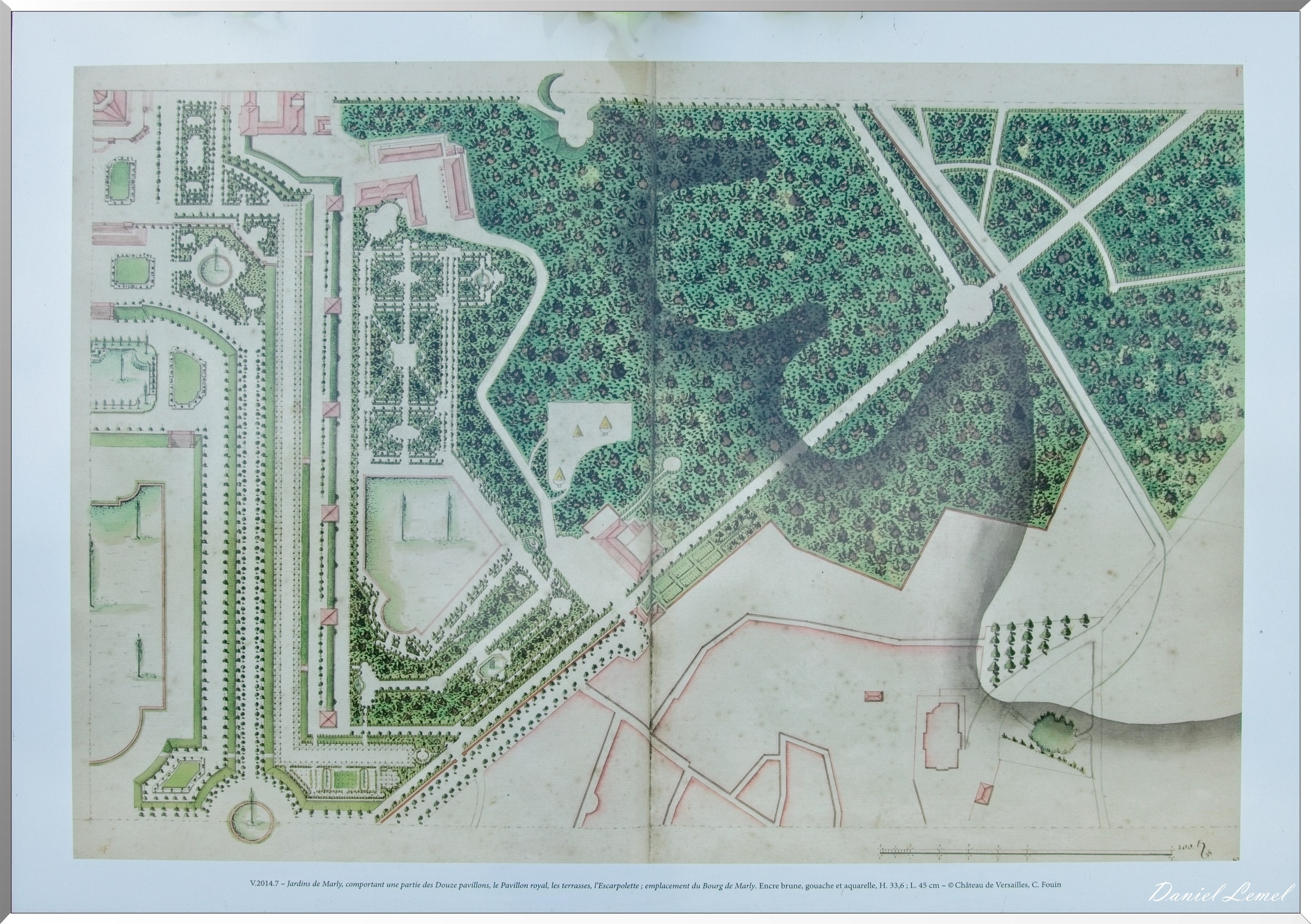 Recueil de 16 plans manuscrits