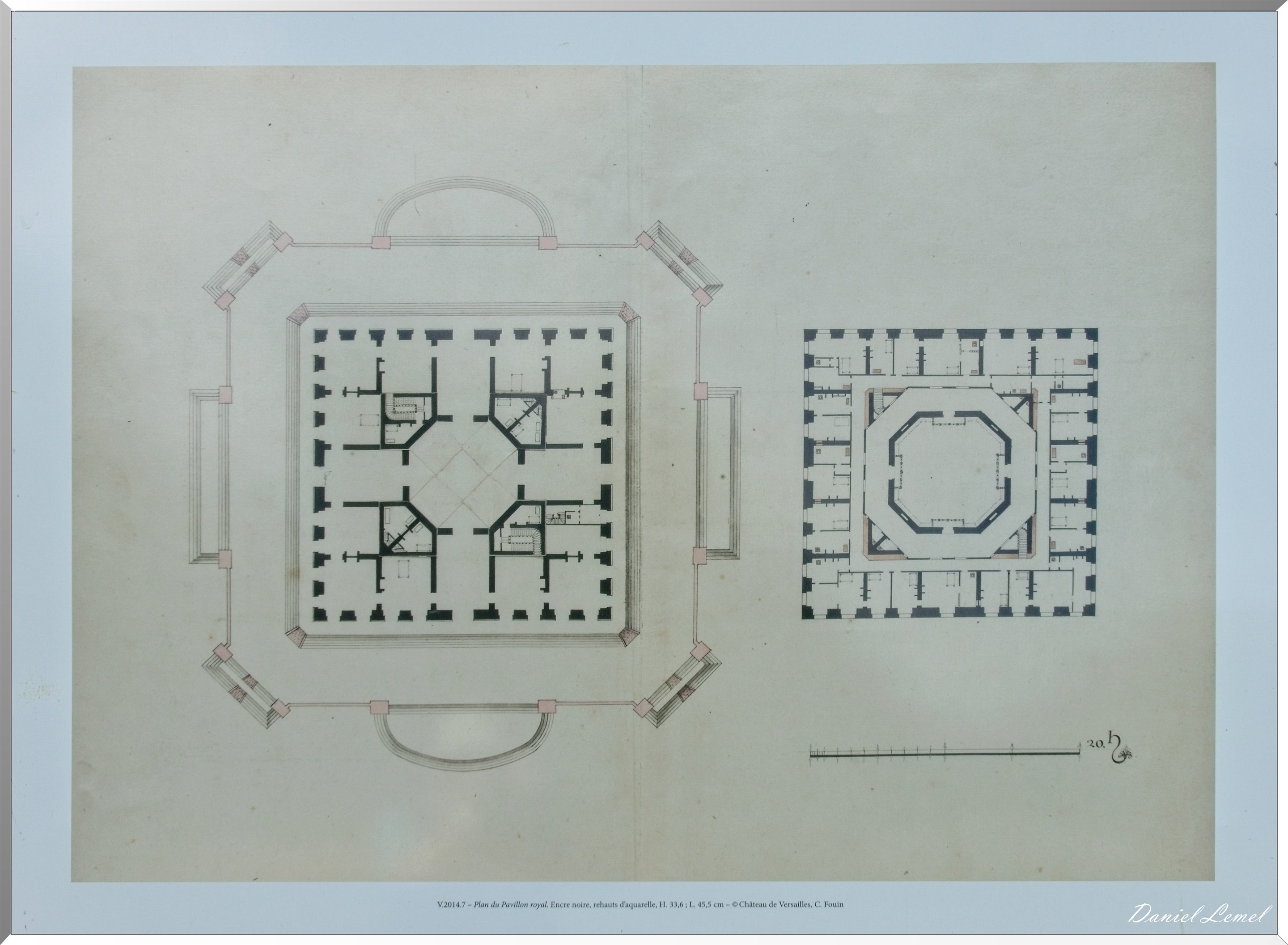 Recueil de 16 plans manuscrits