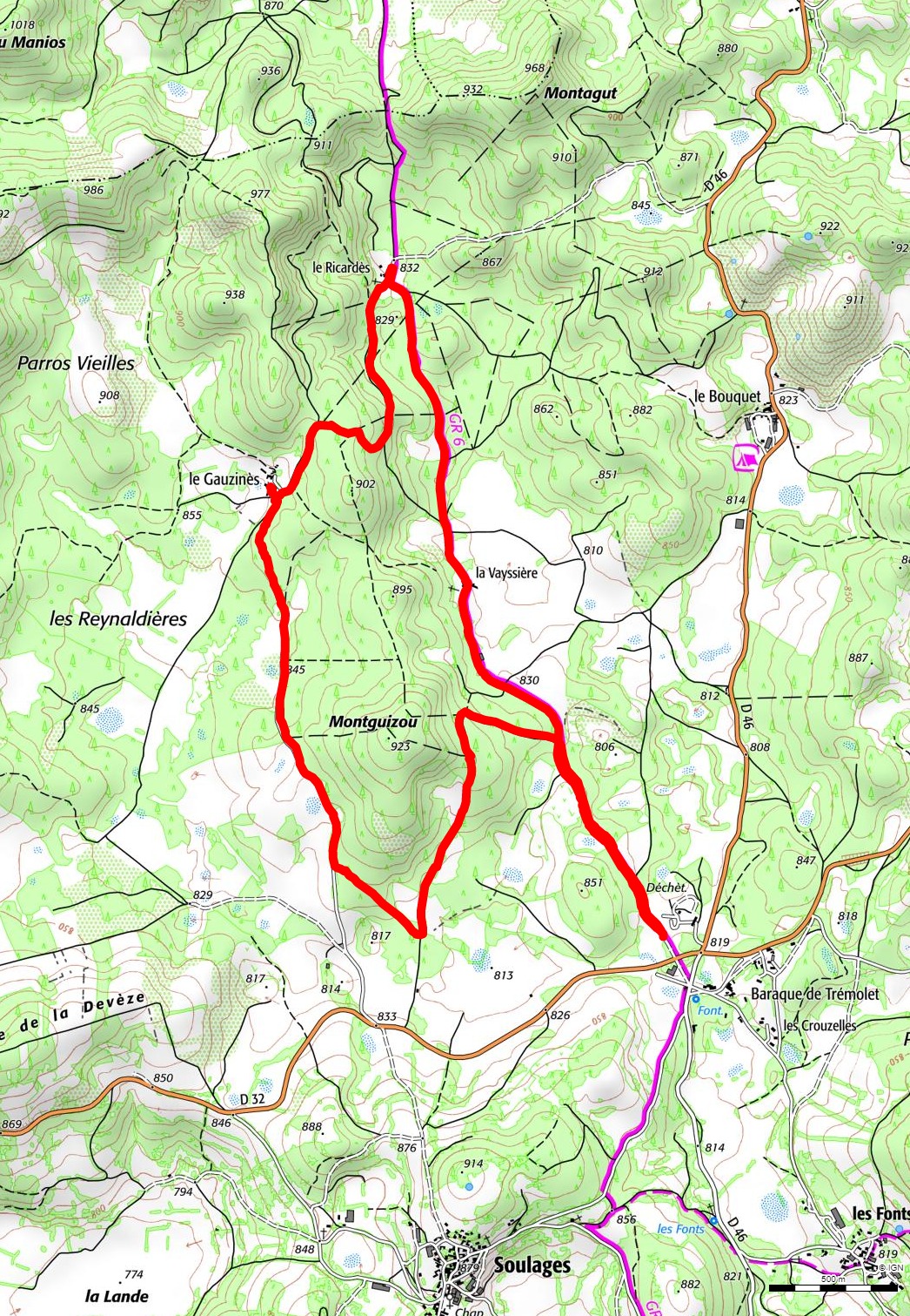 Le Gauzinès en Lozère