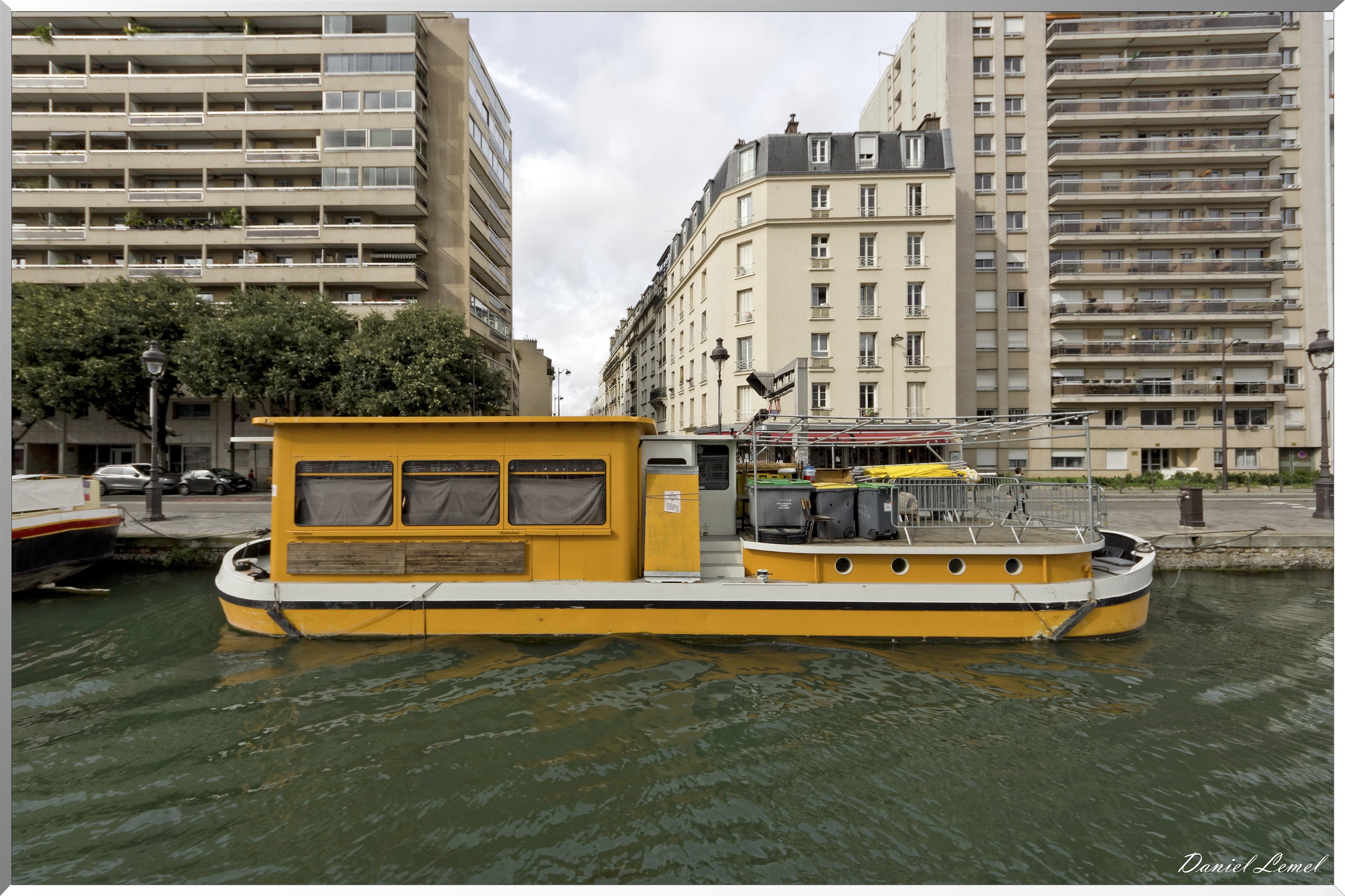 le canal St-Martin et la Seine