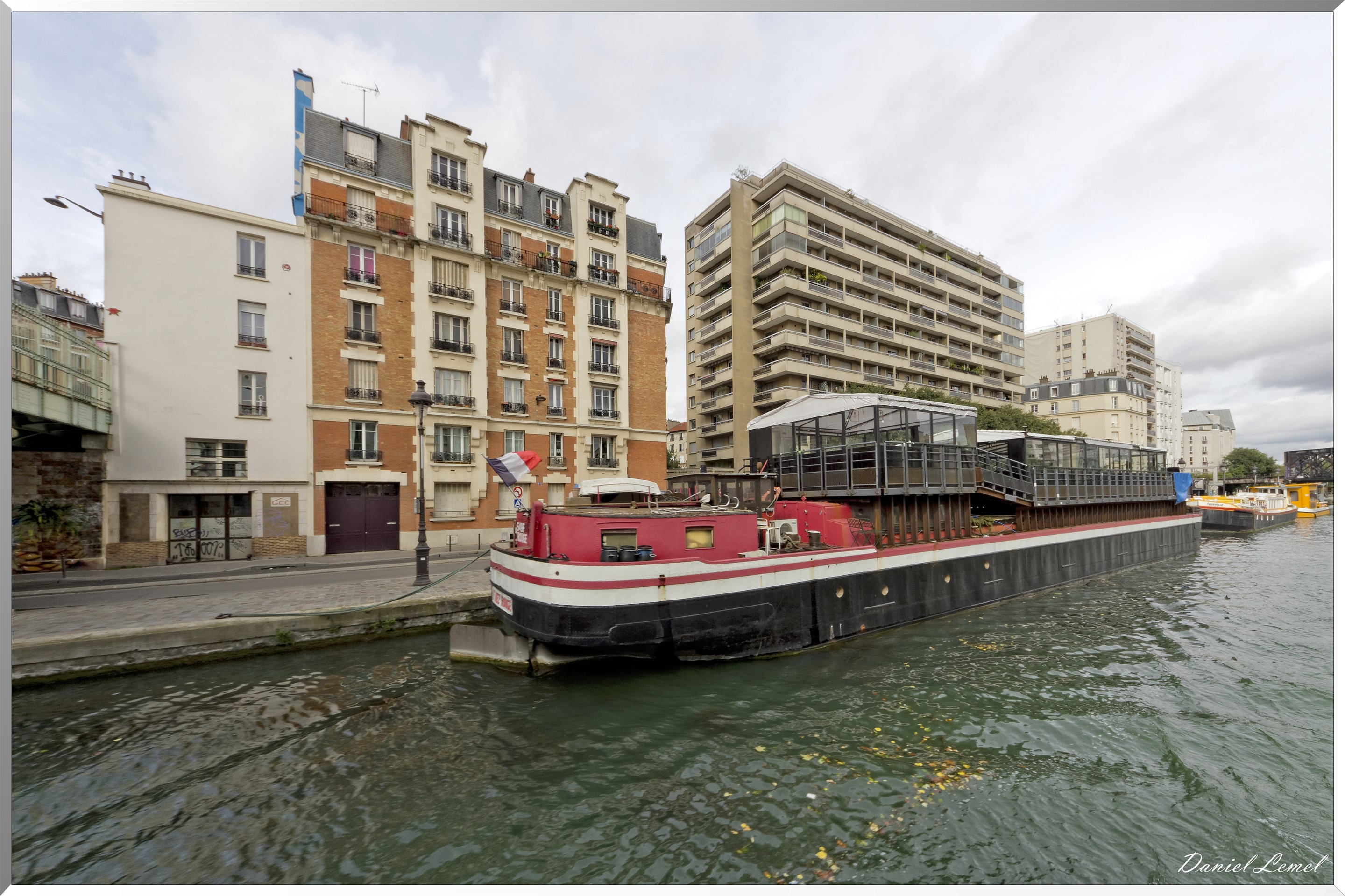 le canal St-Martin et la Seine