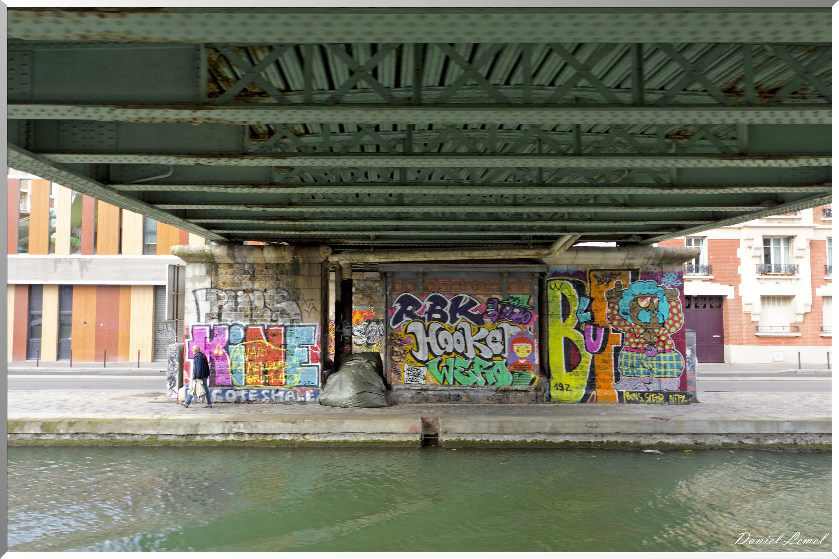 le canal St-Martin et la Seine