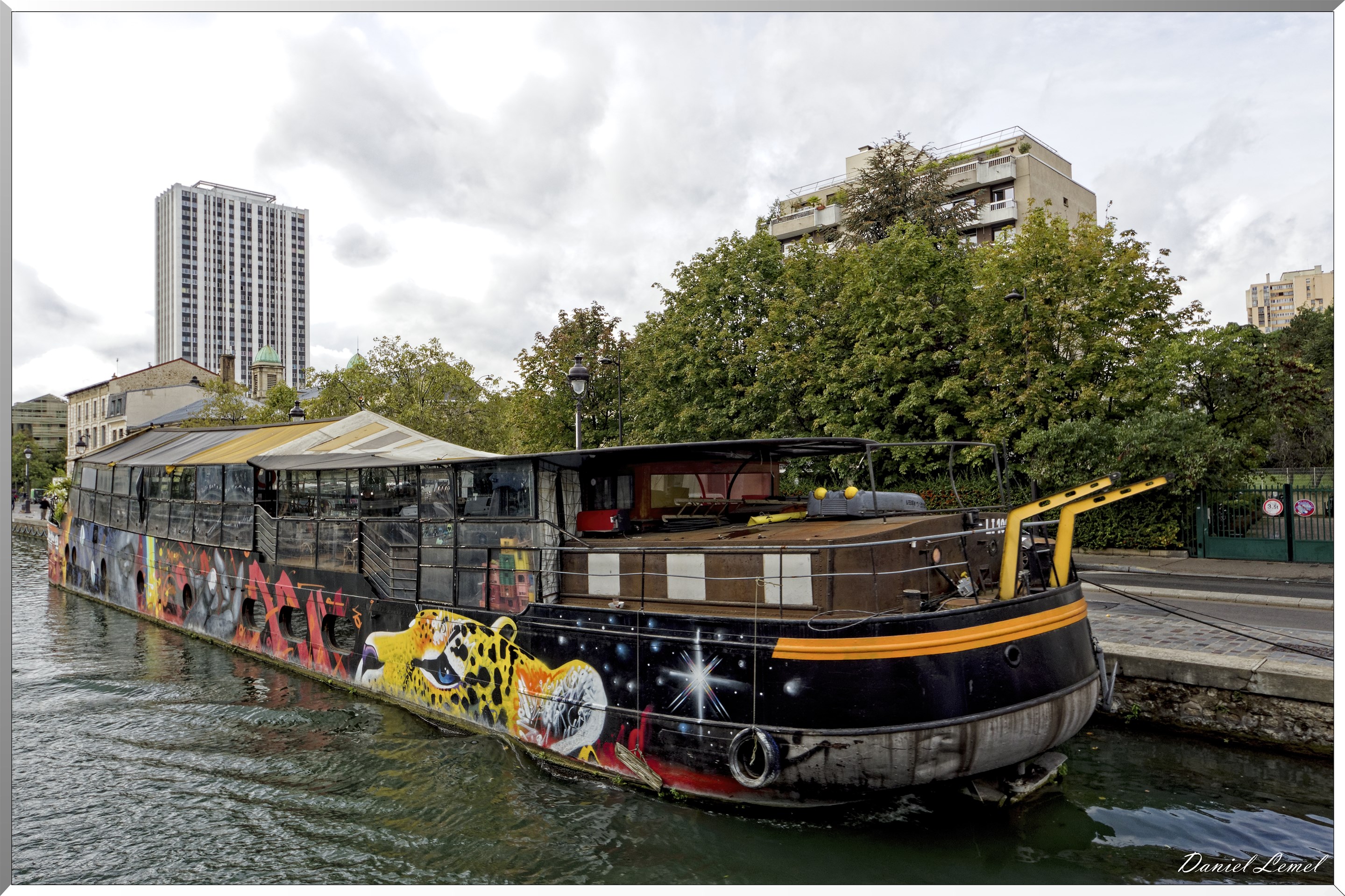 le canal St-Martin et la Seine