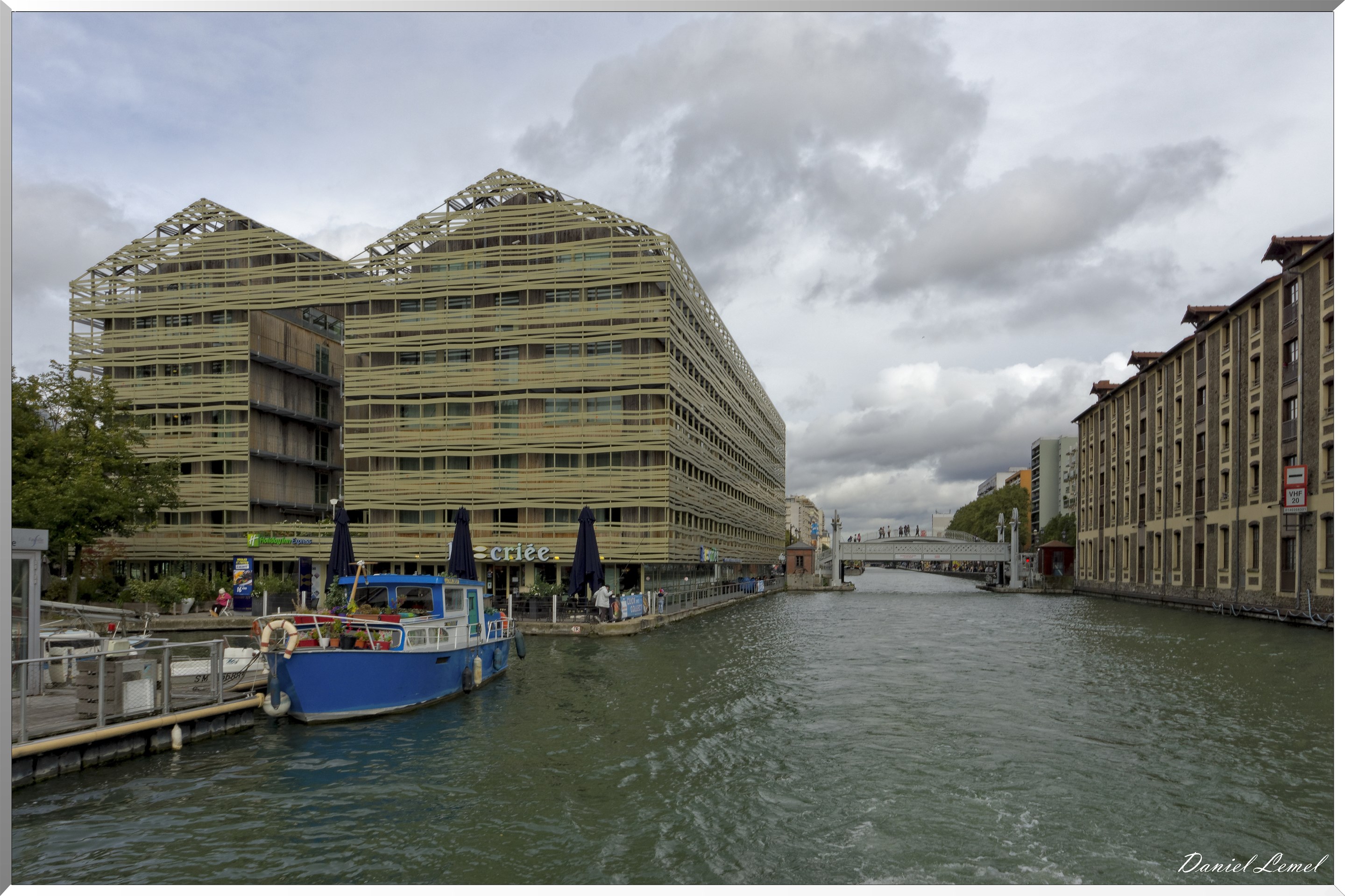 le canal St-Martin et la Seine