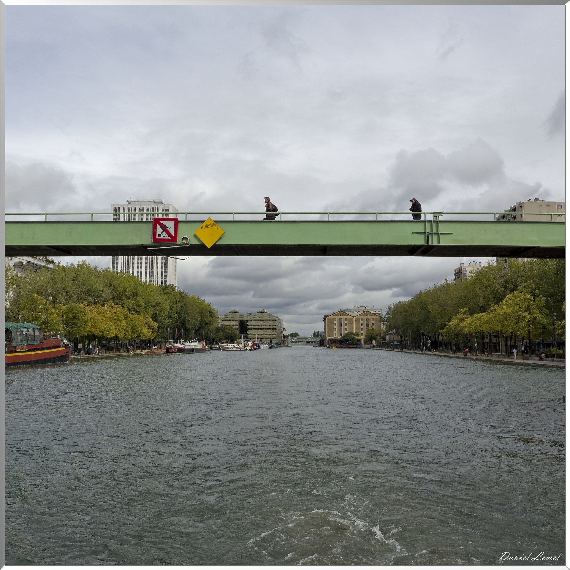 le canal St-Martin et la Seine