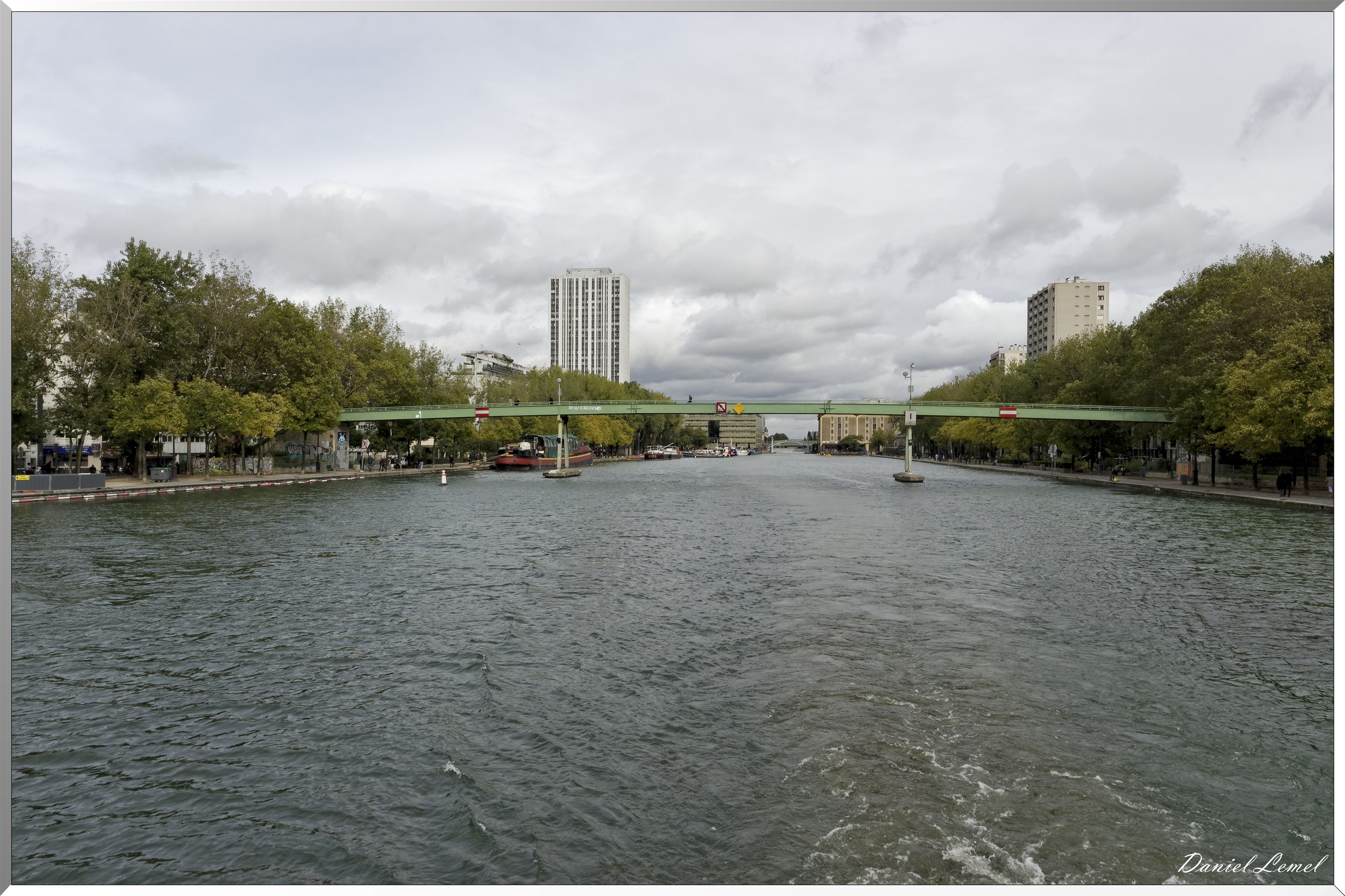 le canal St-Martin et la Seine